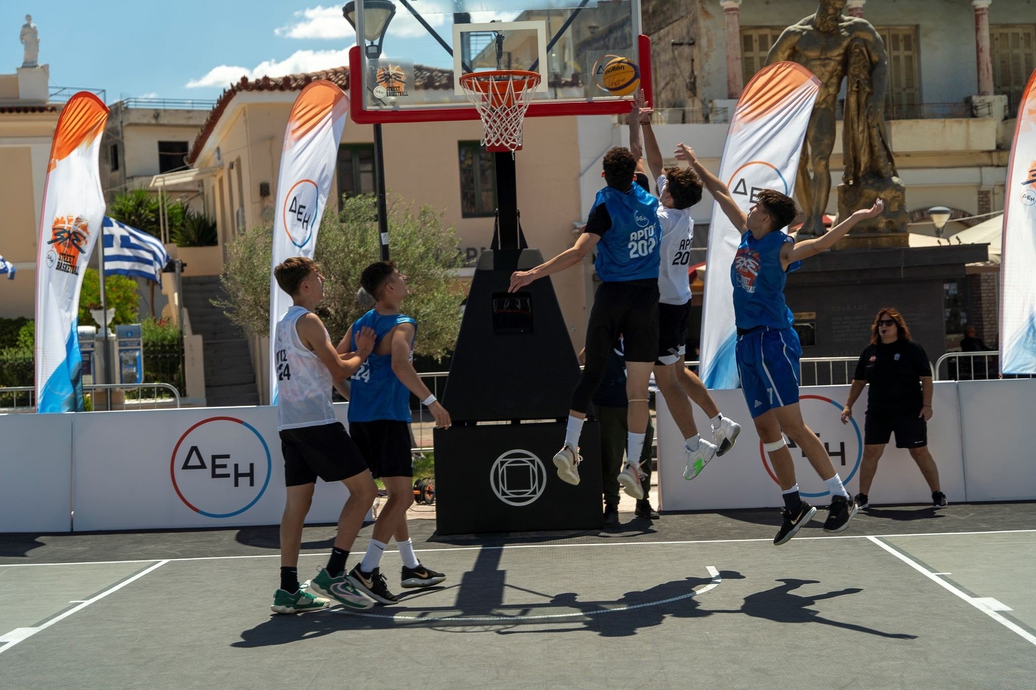 3x3 ΔΕΗ Street Basketball: Στην Κατερίνη το 6ο και τελευταίο τουρνουά για φέτος