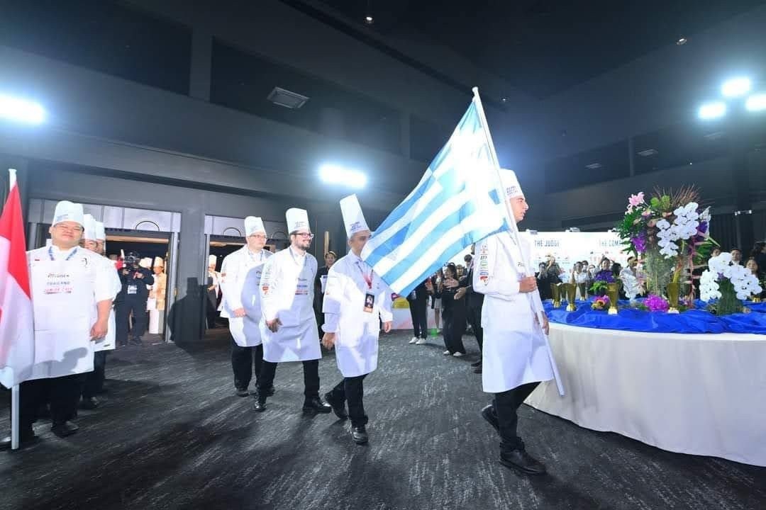 Χάλκινο μετάλλιο έφερε από την Ταϊλάνδη η Culinary Team Greece