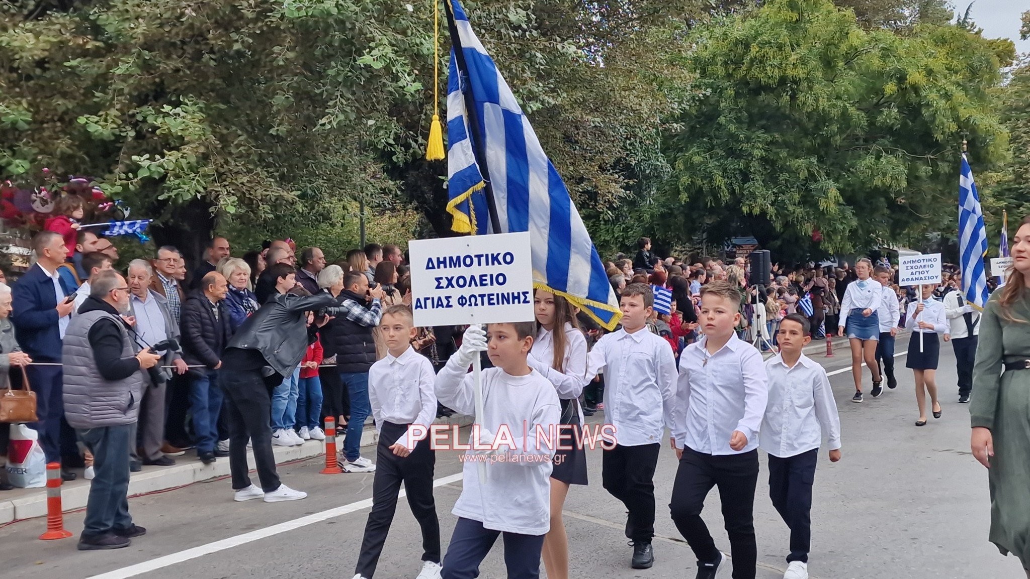 Απελευθέρωση Έδεσσας: Φωτογραφίες και βίντεο από την παρέλαση