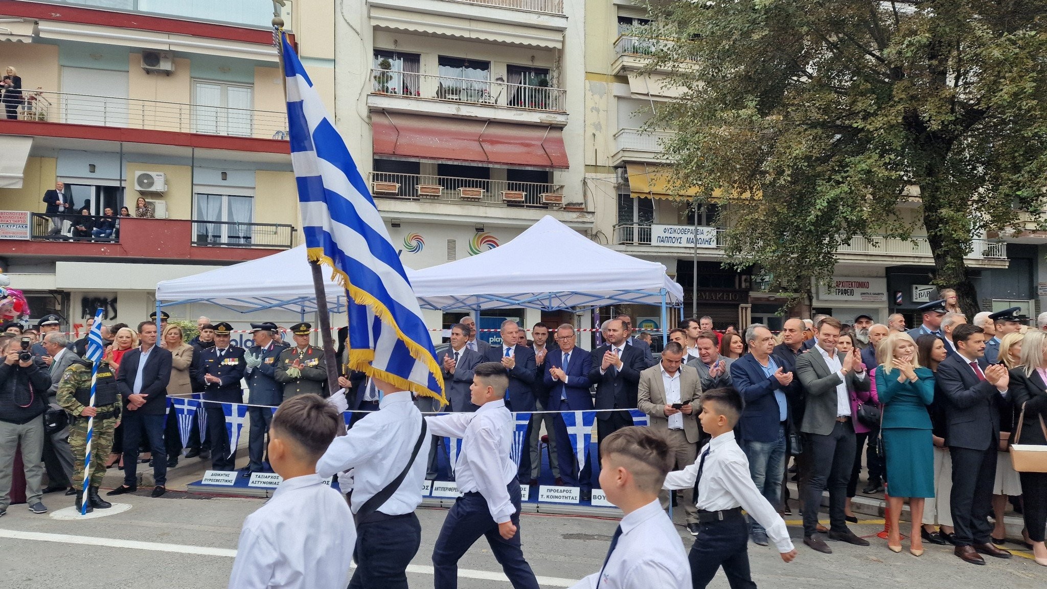 Απελευθέρωση Έδεσσας: Φωτογραφίες και βίντεο από την παρέλαση