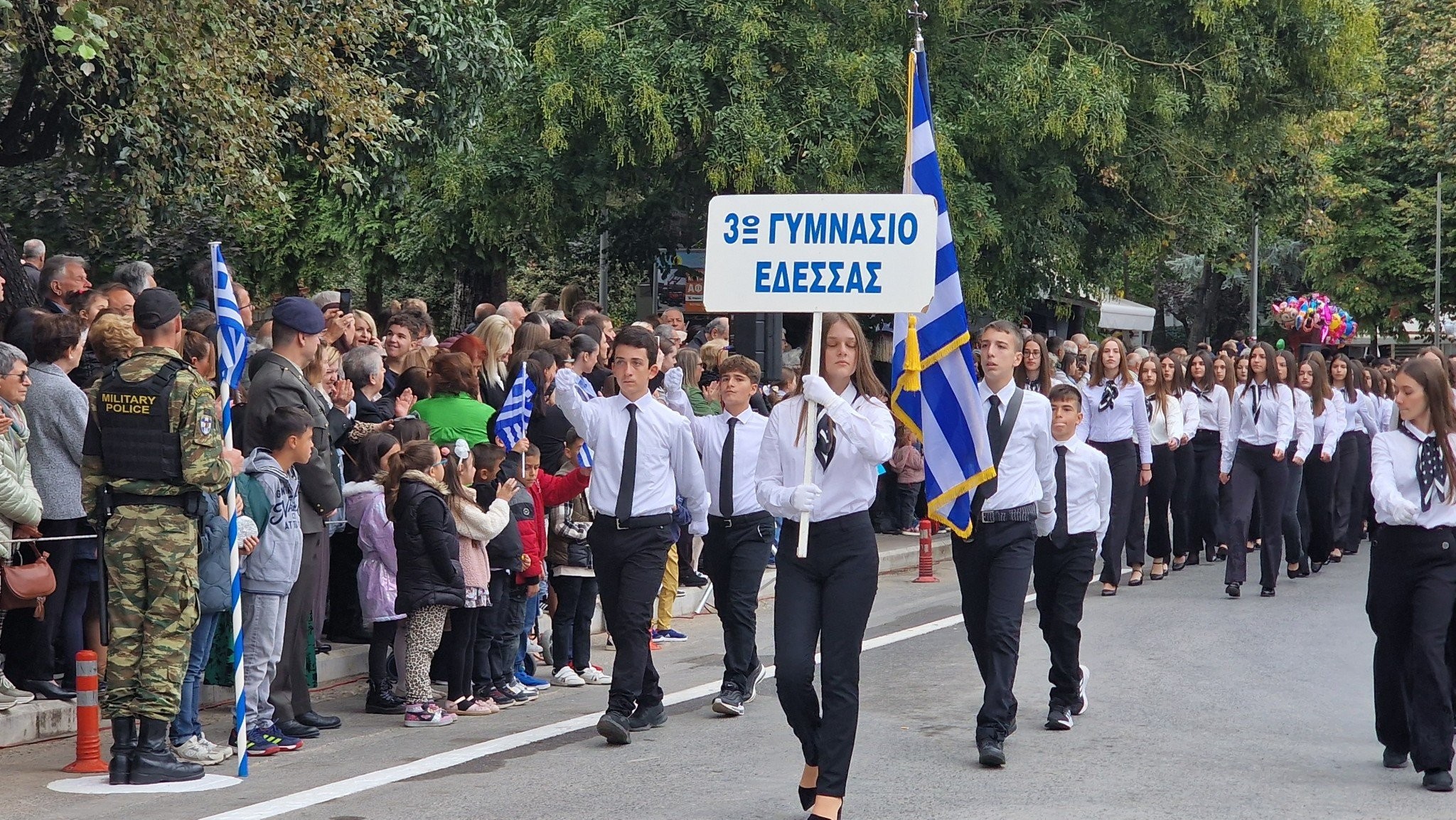 Απελευθέρωση Έδεσσας: Φωτογραφίες και βίντεο από την παρέλαση