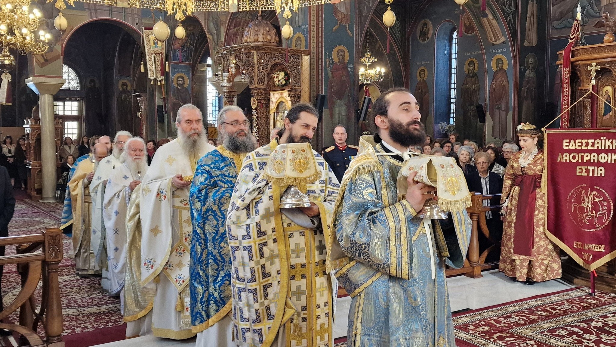 Αγία Σκέπη: Πανηγυρική Θεία λειτουργία και Δοξολογία