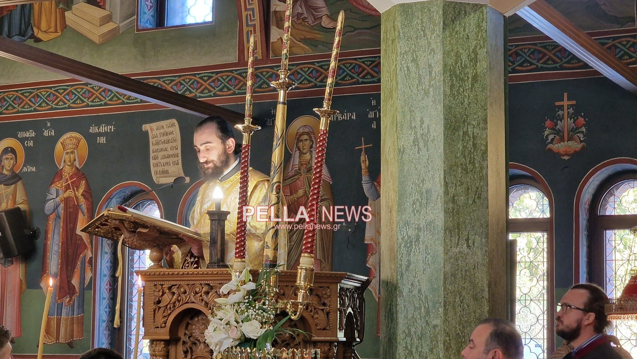 Αριδαία: Πανηγυρίζει ο Ιερός Ναός Αγίων Νικανδρου και Ιωαννικιου