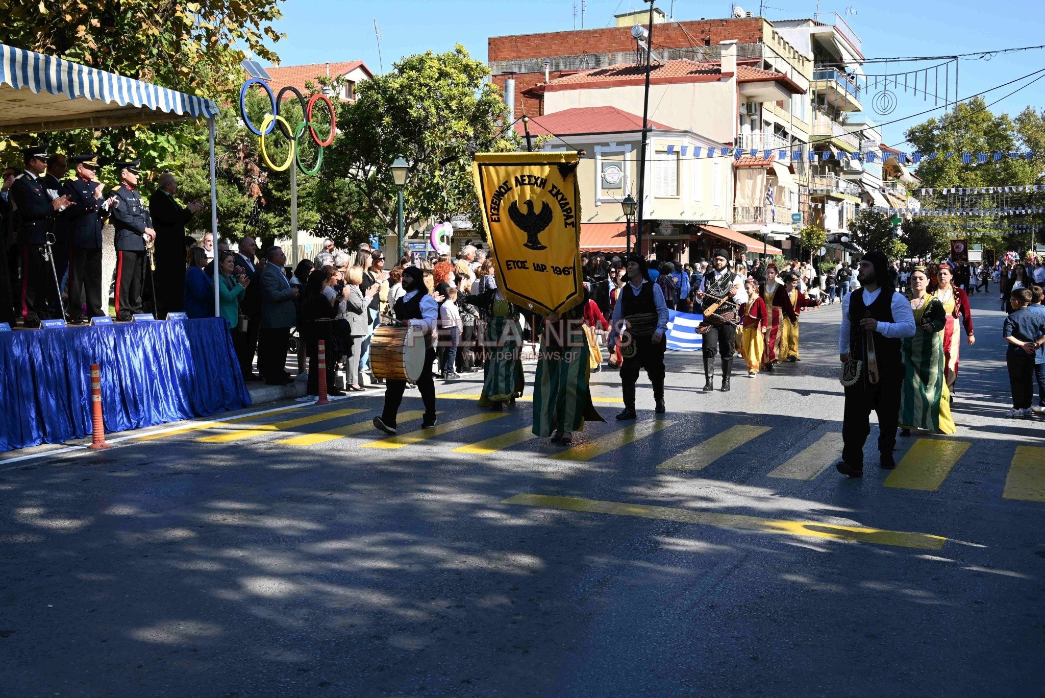 Σκύδρα: Σχολεία και πολιτιστικοί σύλλογοι παρέλασαν περήφανα τιμώντας το ηρωικό "ΟΧΙ"