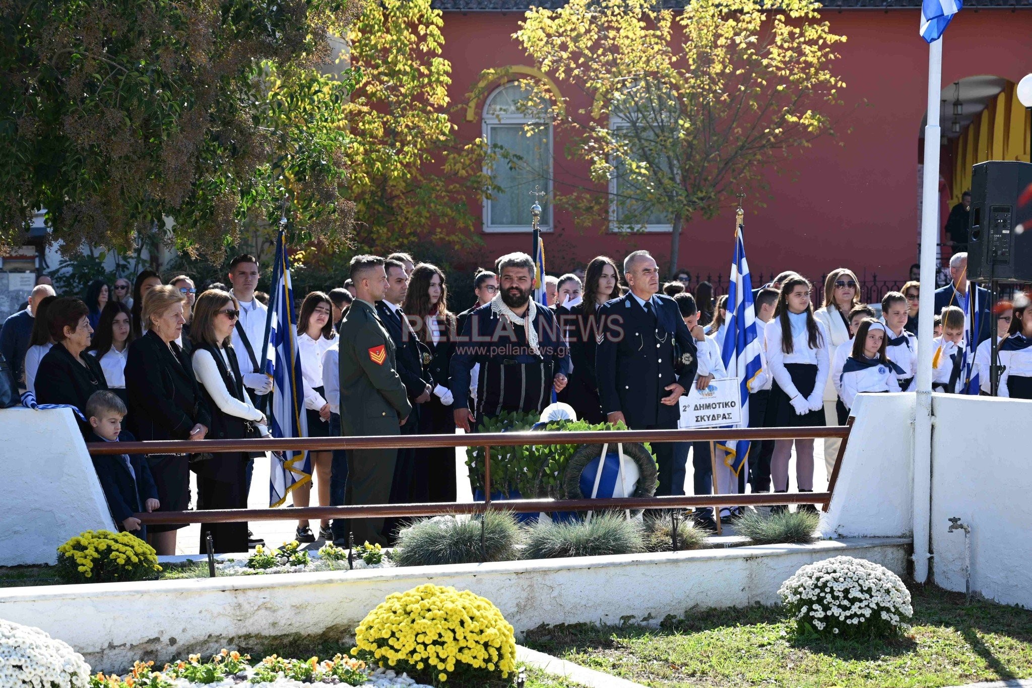 Δήμος Σκύδρας: Δοξολογία και κατάθεση στεφάνων για την επέτειο του "ΟΧΙ" (βίντεο-φώτο)