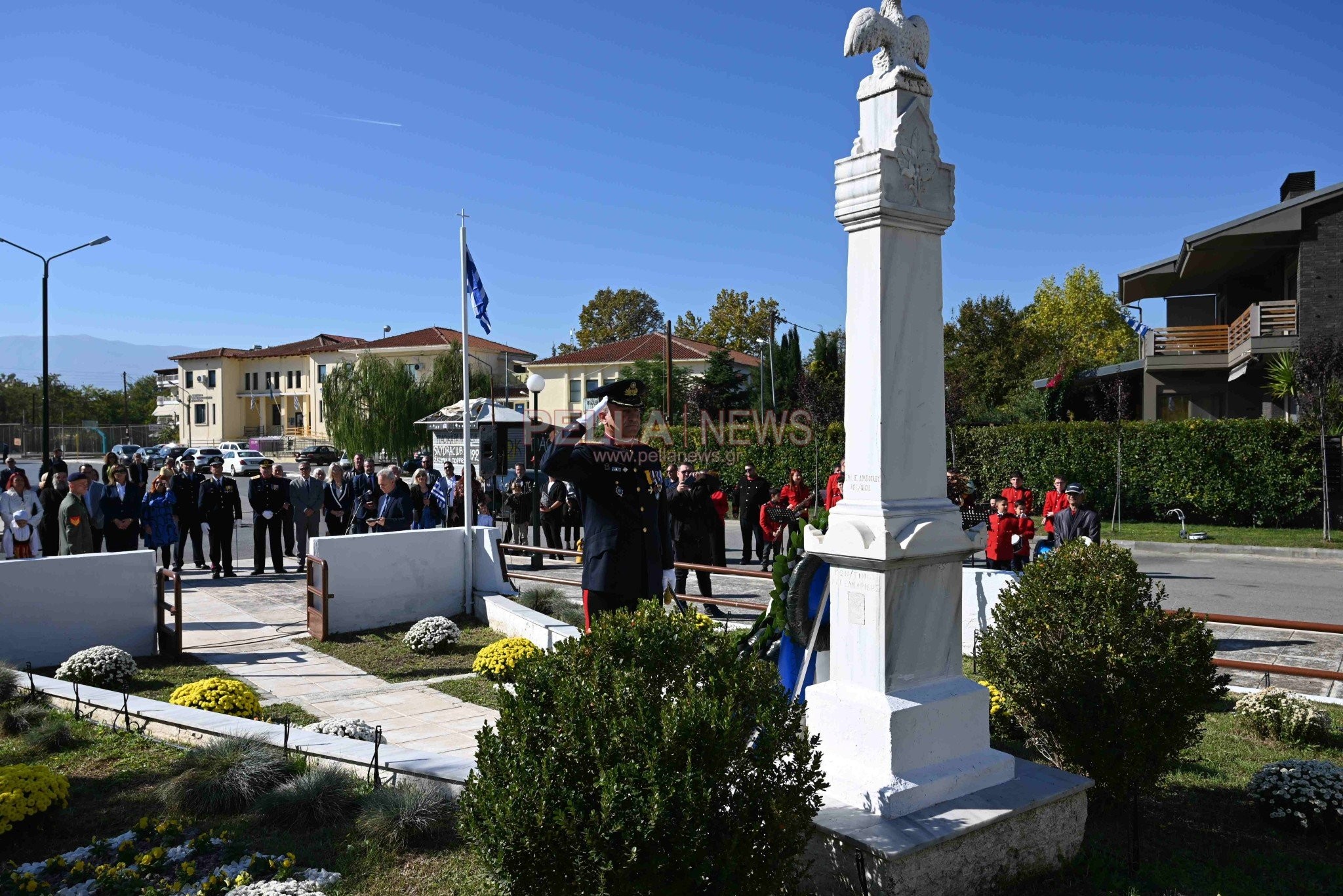 Δήμος Σκύδρας: Δοξολογία και κατάθεση στεφάνων για την επέτειο του "ΟΧΙ" (βίντεο-φώτο)