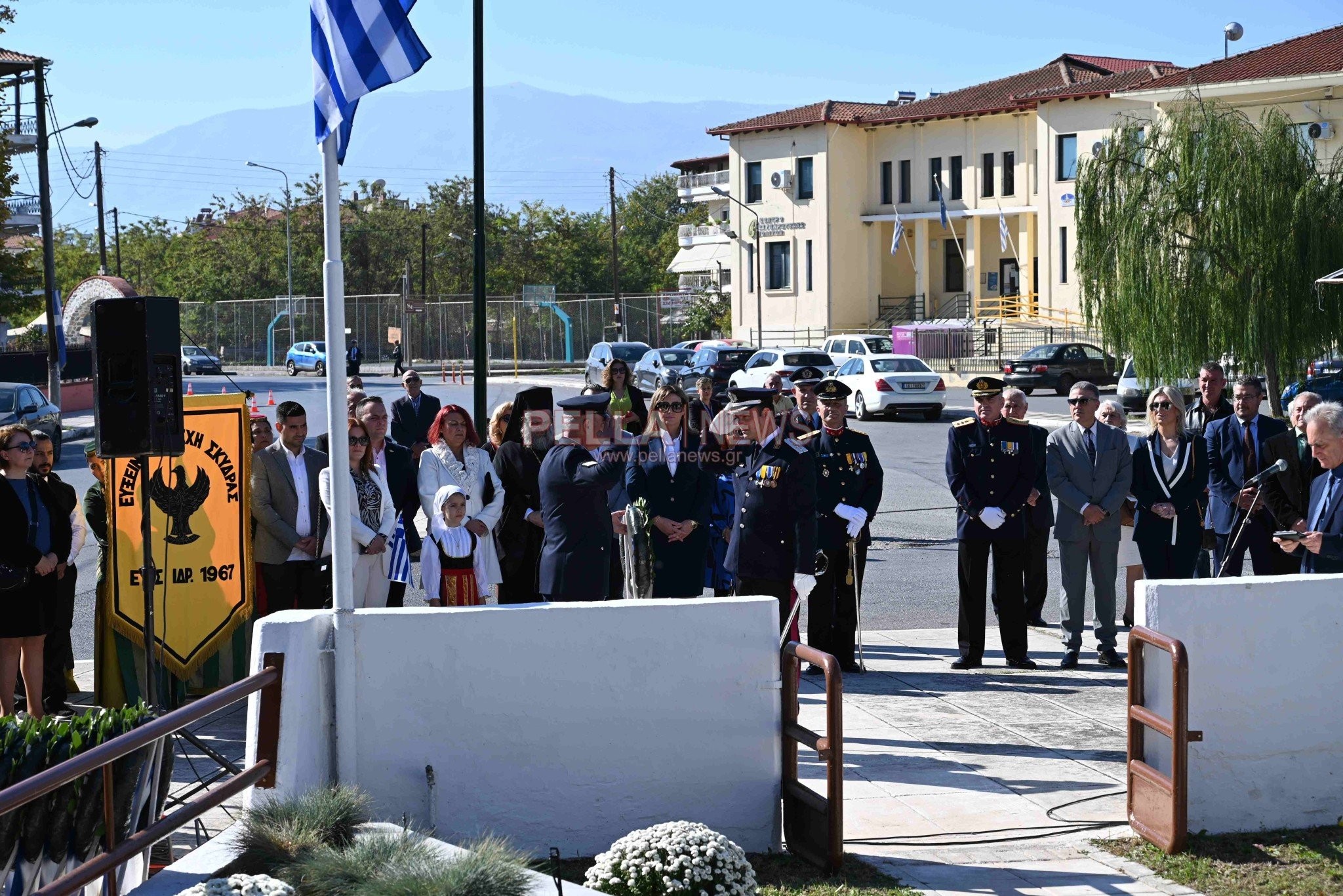 Δήμος Σκύδρας: Δοξολογία και κατάθεση στεφάνων για την επέτειο του "ΟΧΙ" (βίντεο-φώτο)