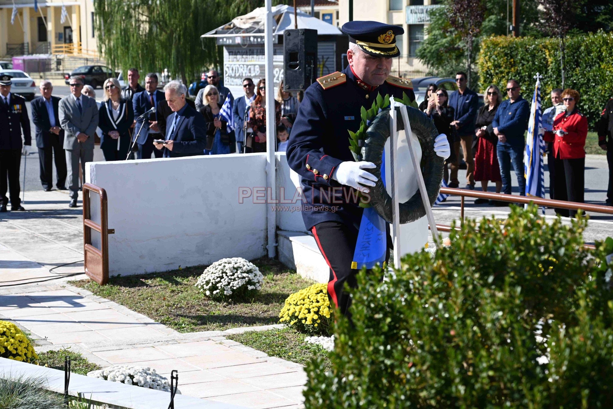 Δήμος Σκύδρας: Δοξολογία και κατάθεση στεφάνων για την επέτειο του "ΟΧΙ" (βίντεο-φώτο)