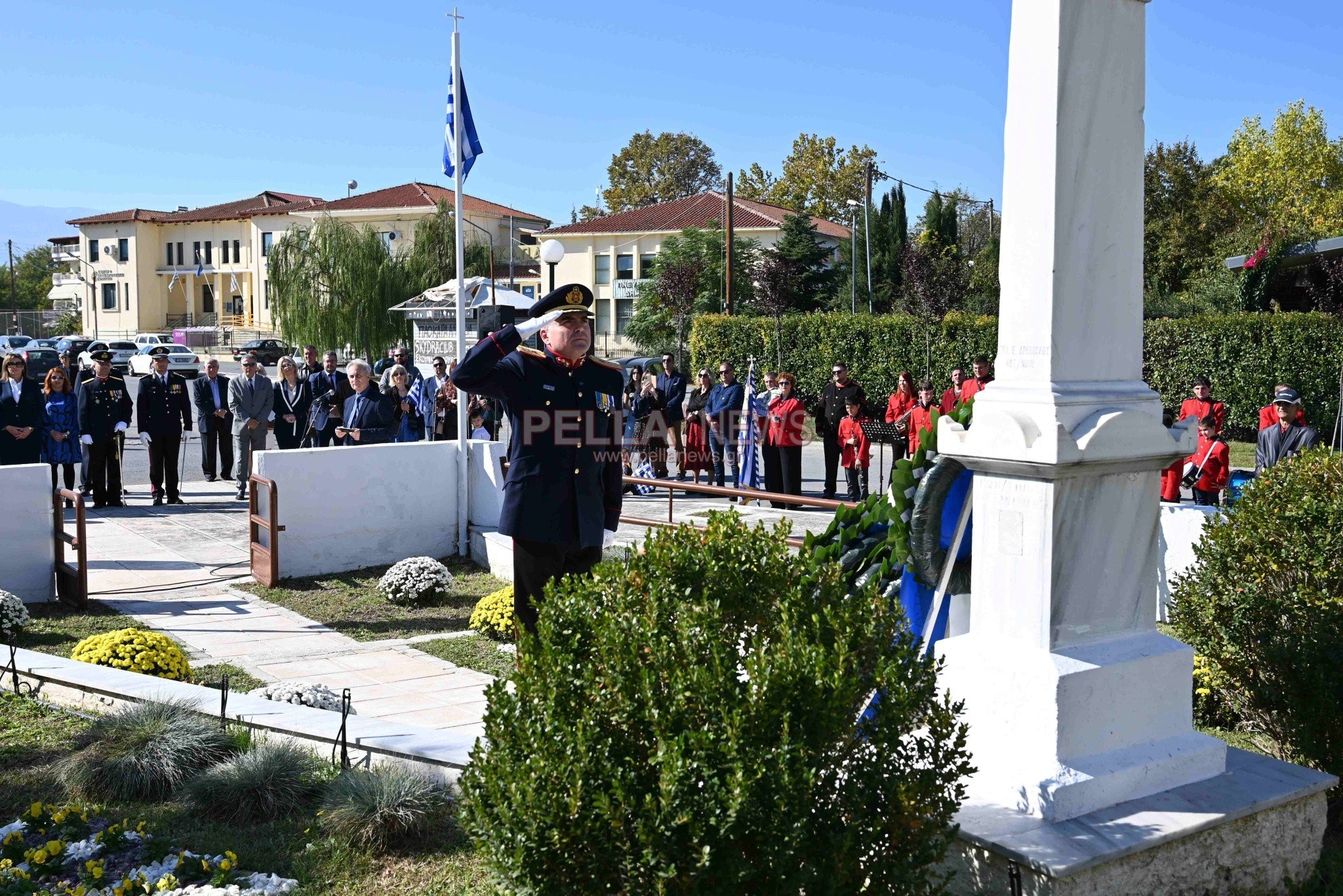 Δήμος Σκύδρας: Δοξολογία και κατάθεση στεφάνων για την επέτειο του "ΟΧΙ" (βίντεο-φώτο)