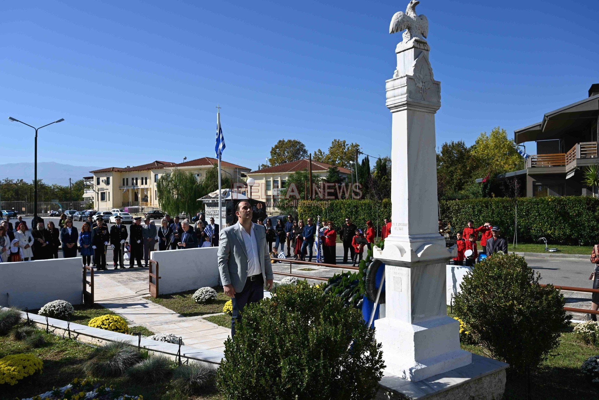 Δήμος Σκύδρας: Δοξολογία και κατάθεση στεφάνων για την επέτειο του "ΟΧΙ" (βίντεο-φώτο)