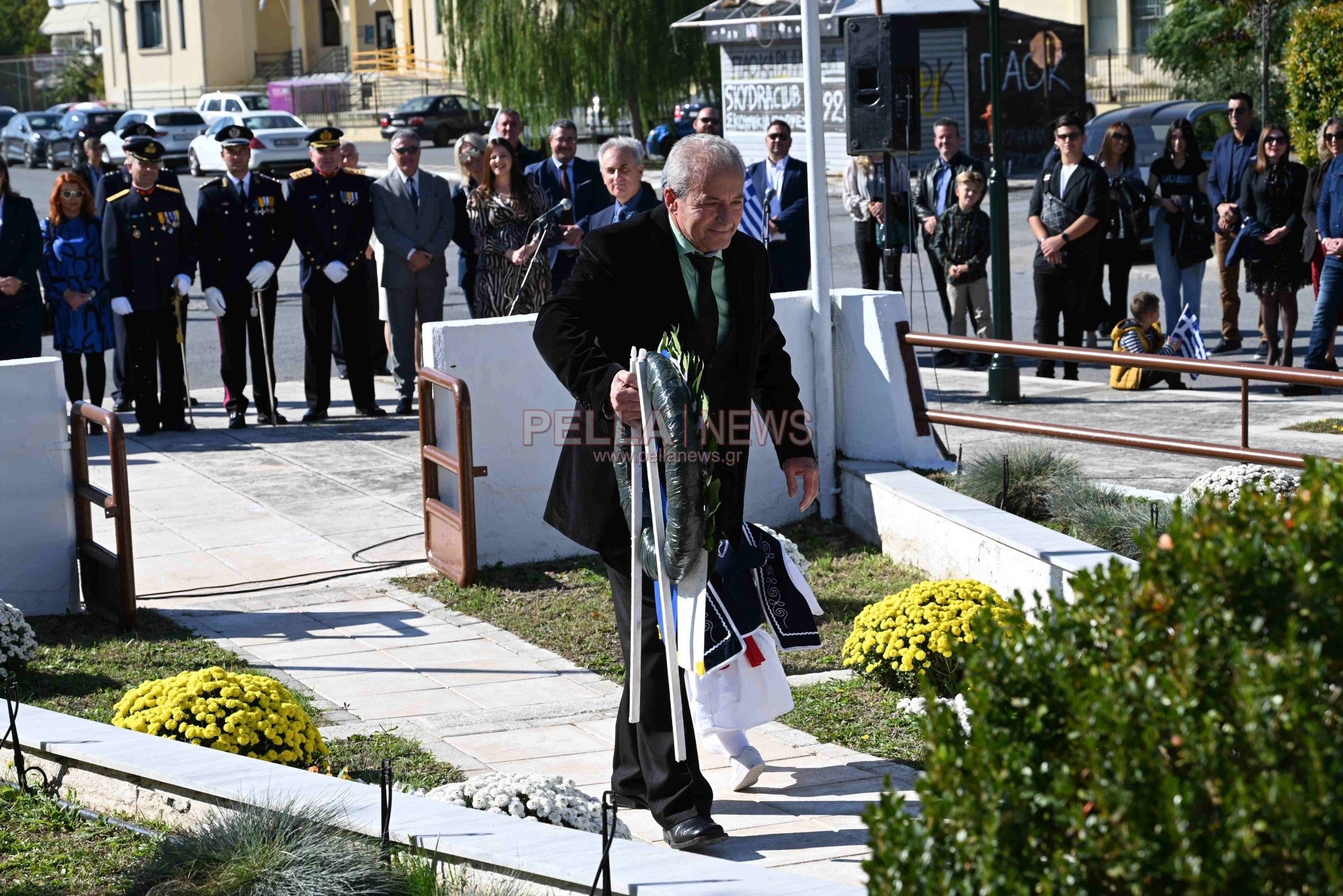 Δήμος Σκύδρας: Δοξολογία και κατάθεση στεφάνων για την επέτειο του "ΟΧΙ" (βίντεο-φώτο)