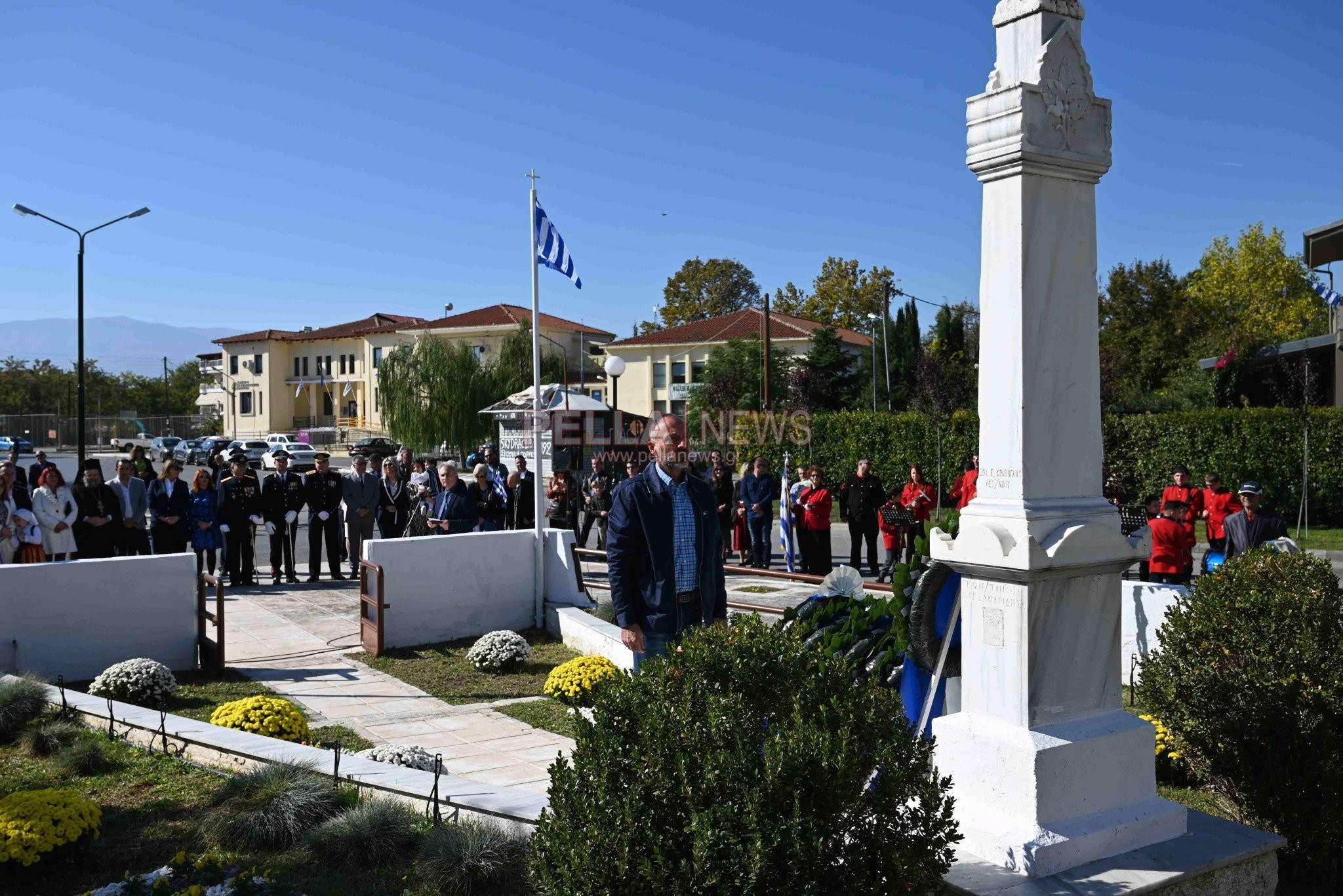 Δήμος Σκύδρας: Δοξολογία και κατάθεση στεφάνων για την επέτειο του "ΟΧΙ" (βίντεο-φώτο)