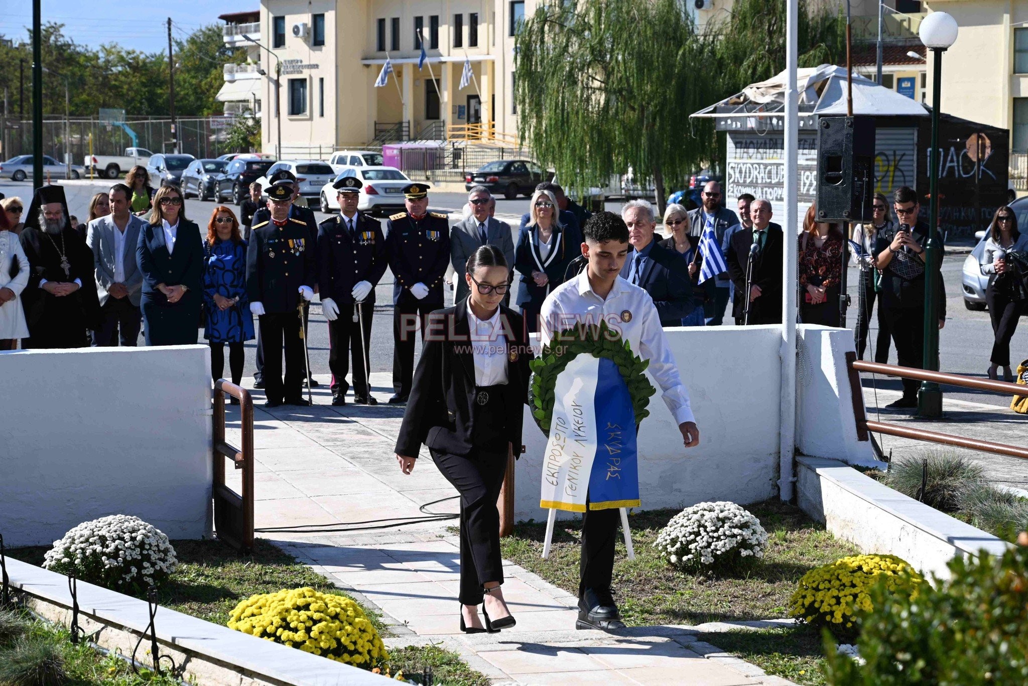 Δήμος Σκύδρας: Δοξολογία και κατάθεση στεφάνων για την επέτειο του "ΟΧΙ" (βίντεο-φώτο)