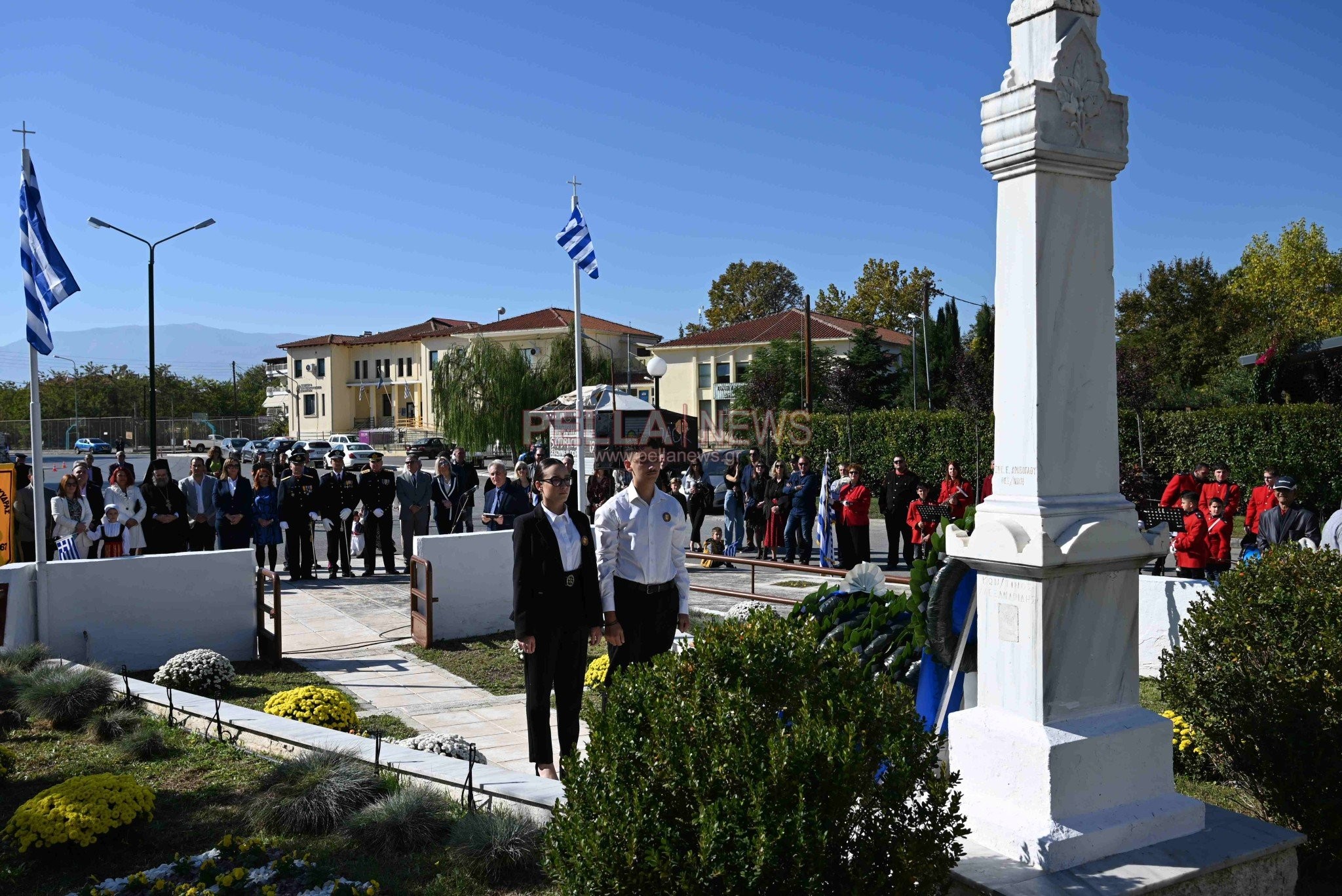 Δήμος Σκύδρας: Δοξολογία και κατάθεση στεφάνων για την επέτειο του "ΟΧΙ" (βίντεο-φώτο)