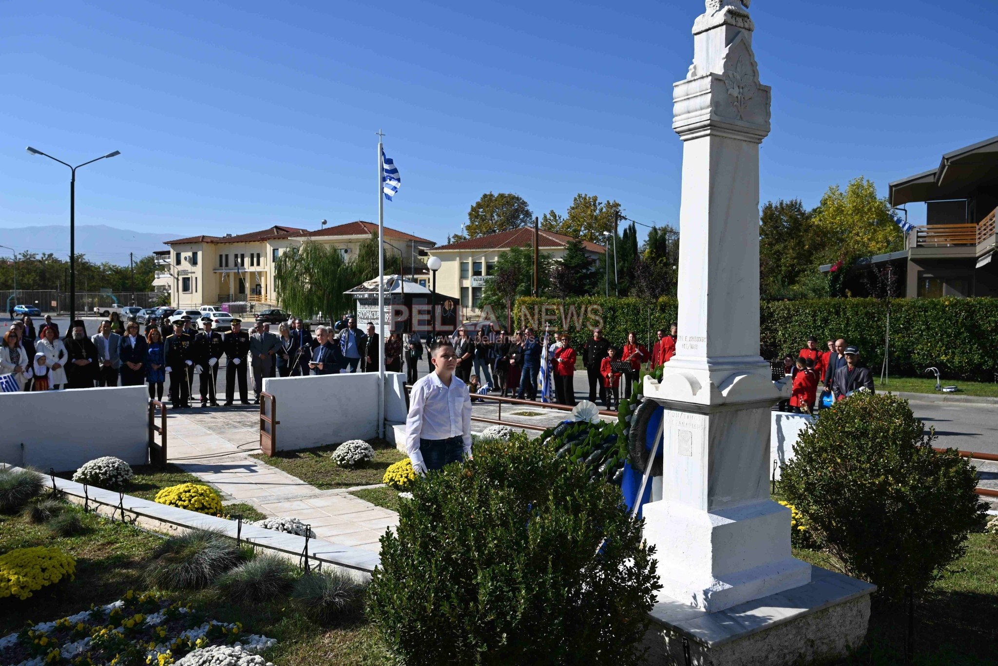 Δήμος Σκύδρας: Δοξολογία και κατάθεση στεφάνων για την επέτειο του "ΟΧΙ" (βίντεο-φώτο)