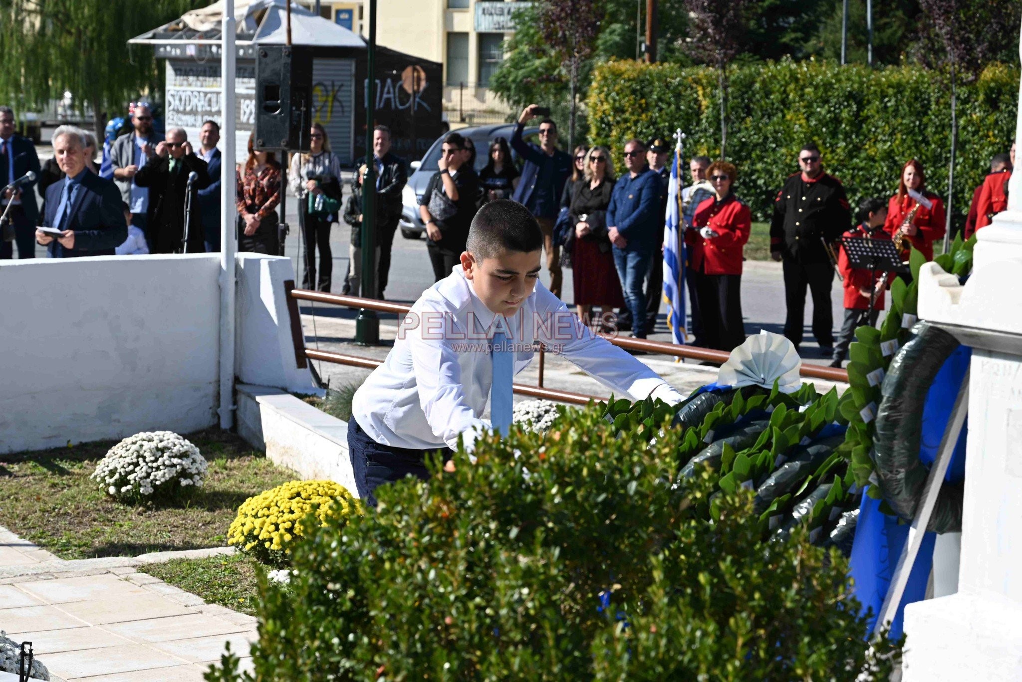 Δήμος Σκύδρας: Δοξολογία και κατάθεση στεφάνων για την επέτειο του "ΟΧΙ" (βίντεο-φώτο)