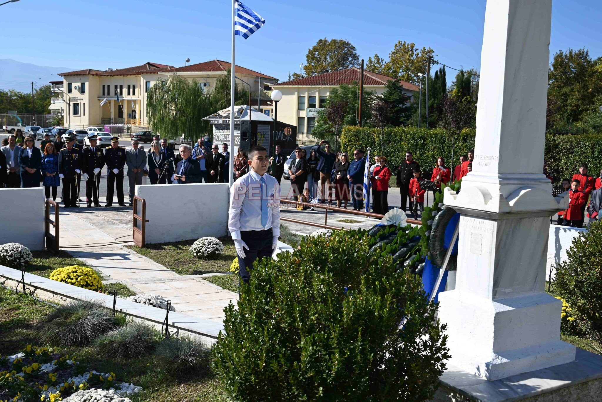 Δήμος Σκύδρας: Δοξολογία και κατάθεση στεφάνων για την επέτειο του "ΟΧΙ" (βίντεο-φώτο)