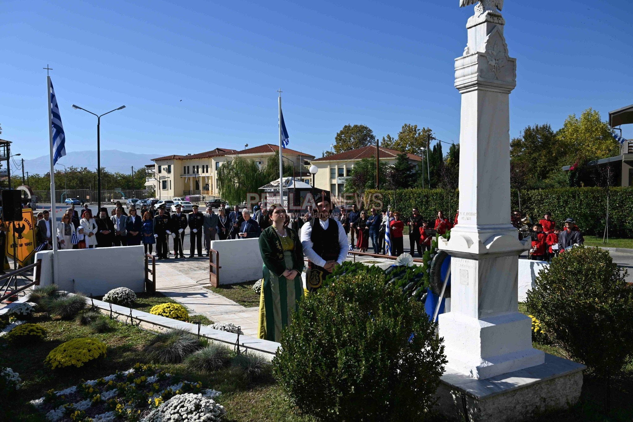 Δήμος Σκύδρας: Δοξολογία και κατάθεση στεφάνων για την επέτειο του "ΟΧΙ" (βίντεο-φώτο)