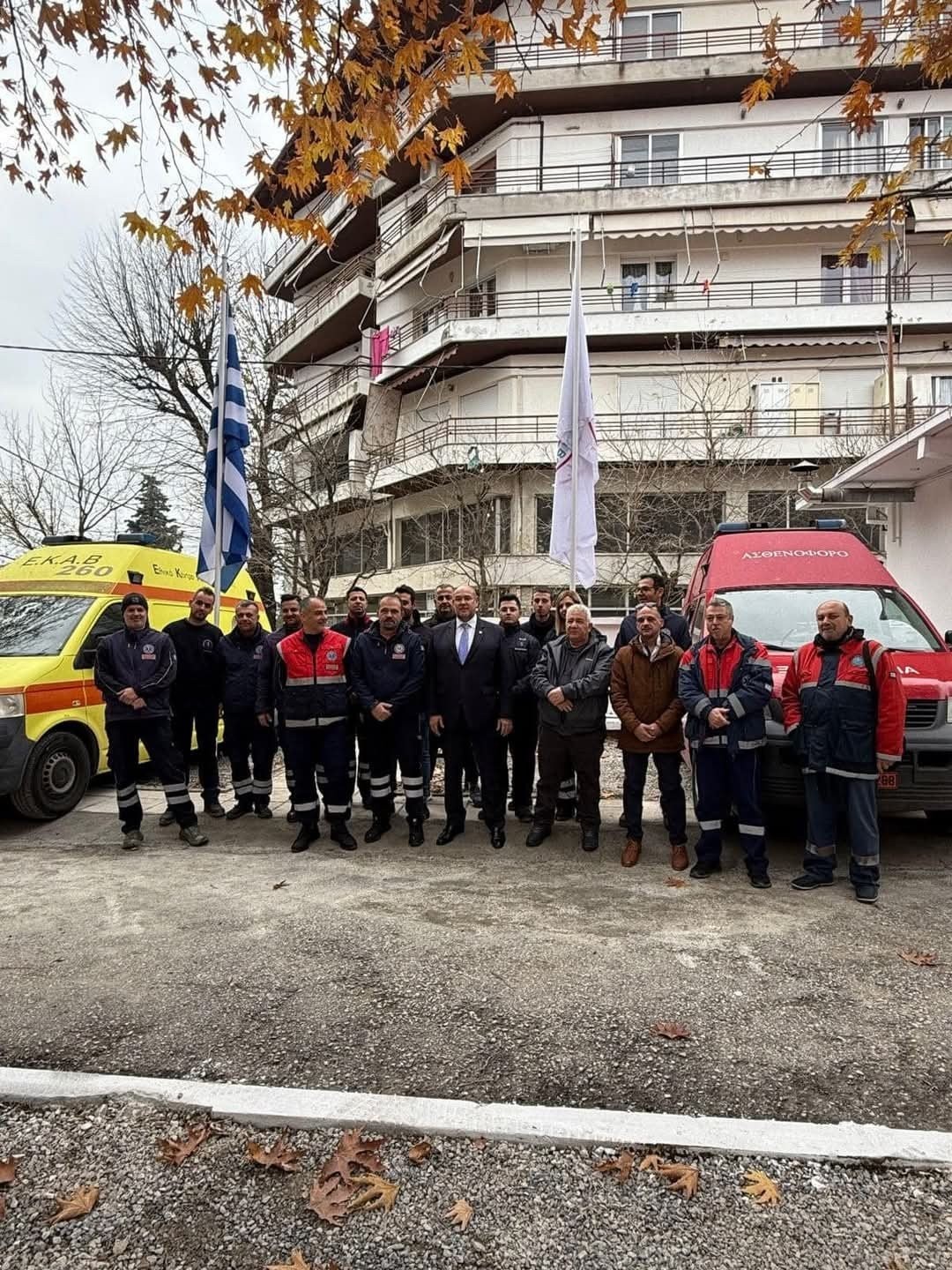 Εγκαίνια στον νέο σταθμό του ΕΚΑΒ στην Έδεσσα