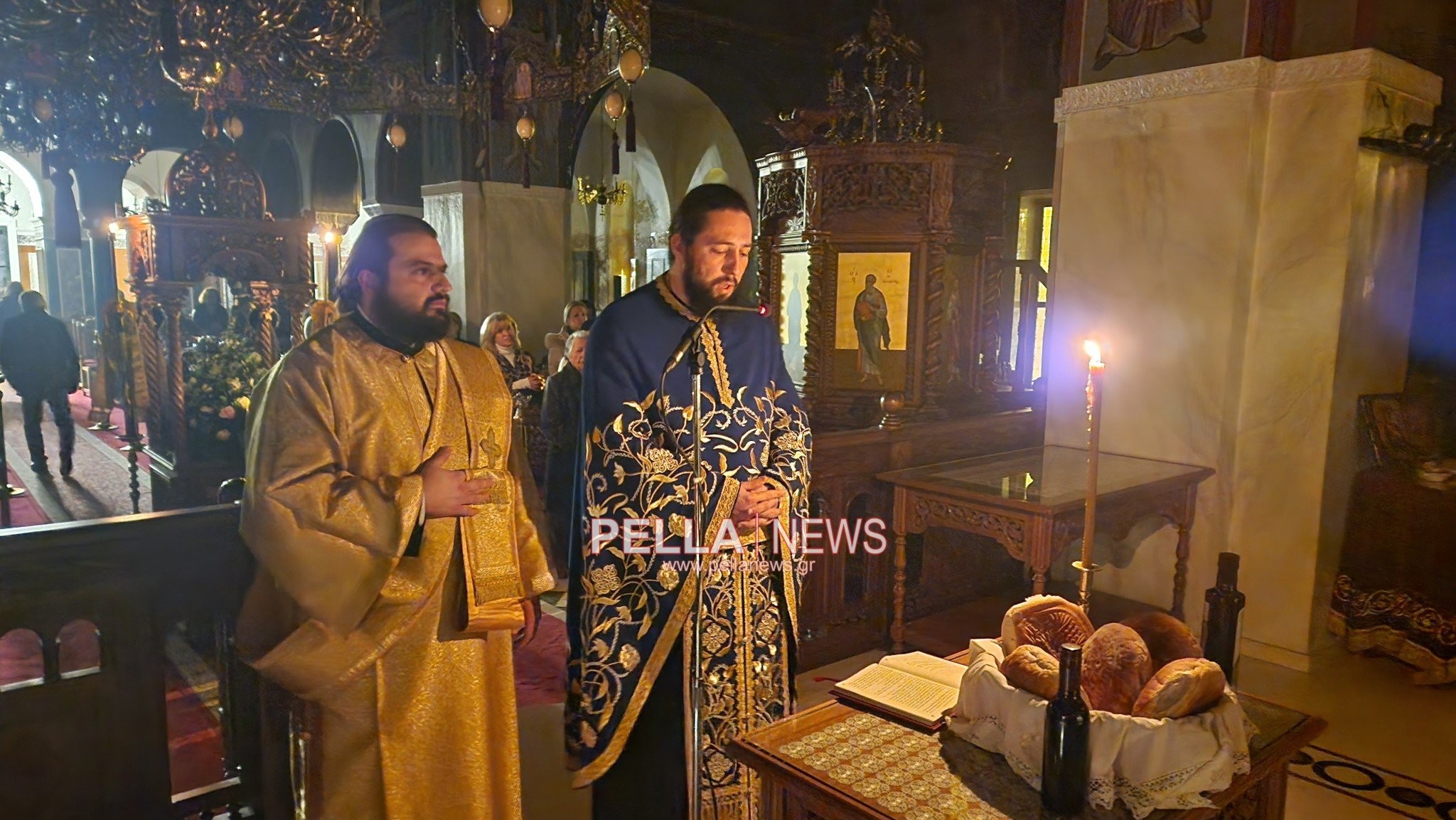 Ι. Ν Αγίου Γεωργίου Γιαννιτσών: Αρχιερατική Αγρυπνία για την Αγία Άννα