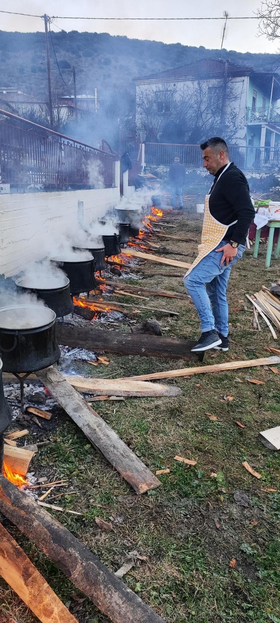 Αναβίωση του Εθίμου "Κουρμπάνι" στο Θεοδωράκι Αλμωπίας