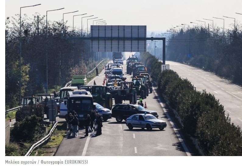 Στα μπλόκα από σήμερα οι αγρότες