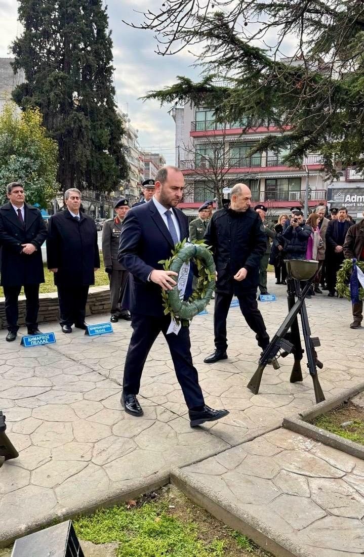 Εκπρόσωπος της Βουλής ο Λάκης Βασιλειάδης στις εκδηλώσεις Μνήμης του Μακεδονομάχου Γκόνου Γιώτα