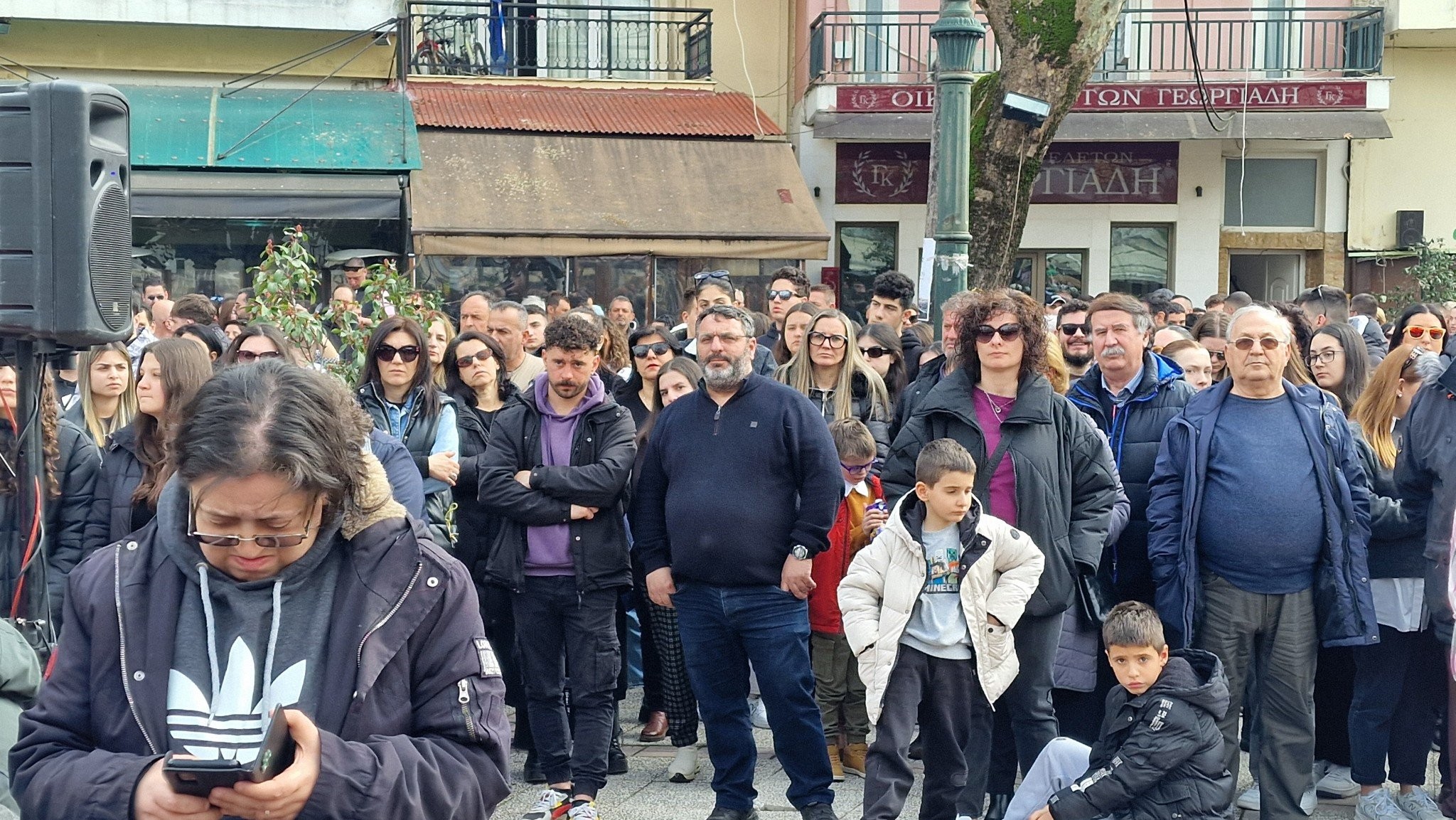 "Βούλιαξε" η Αριδαία από κόσμο: Μήνυμα για δικαιοσύνη