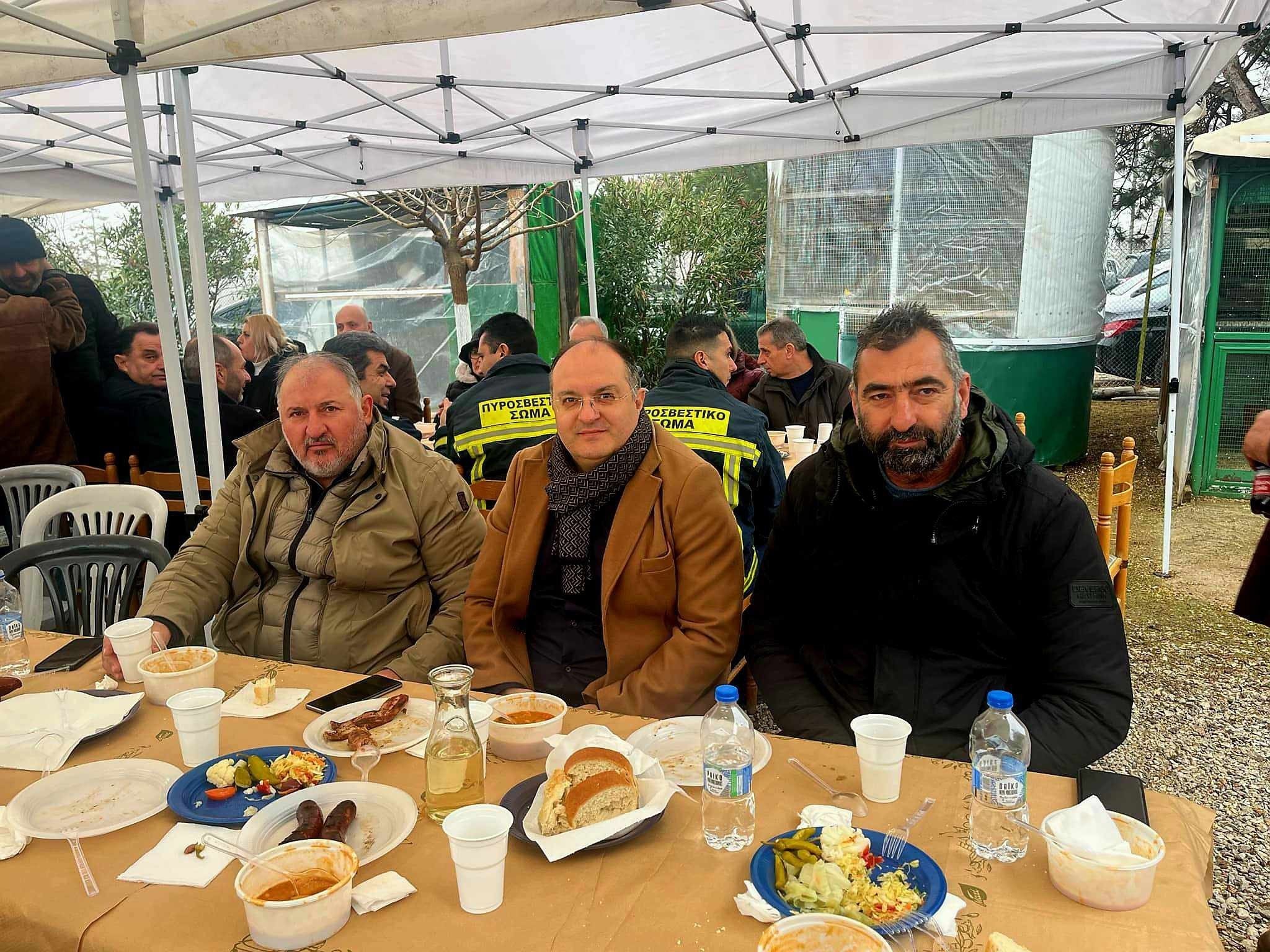 Στην πίτα του Κυνηγετικού Συλλόγου ο Δήμαρχος Κιλκίς