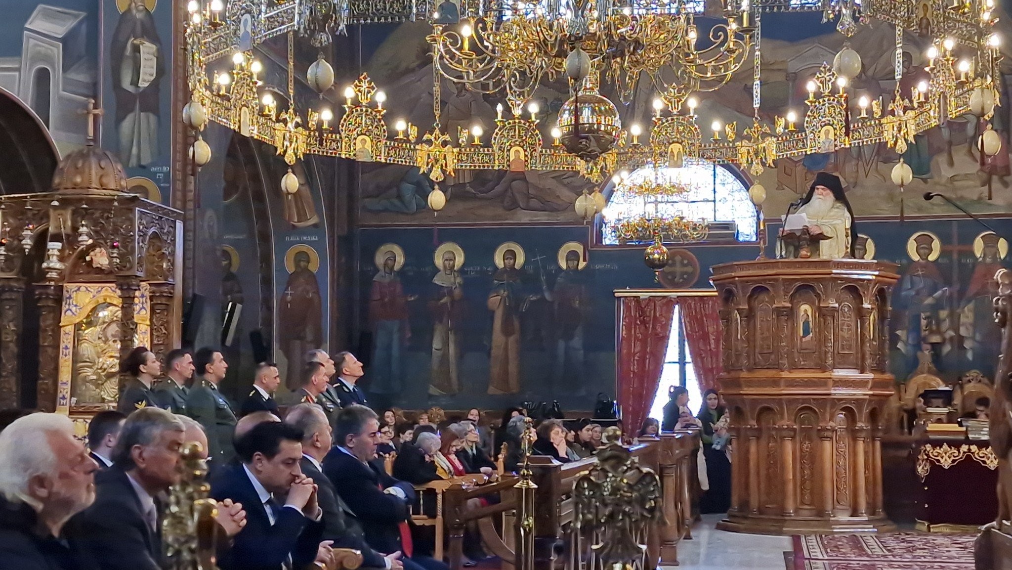 Με λαμπρότητα η Κυριακή της Ορθοδοξίας στην Αγία Σκέπη