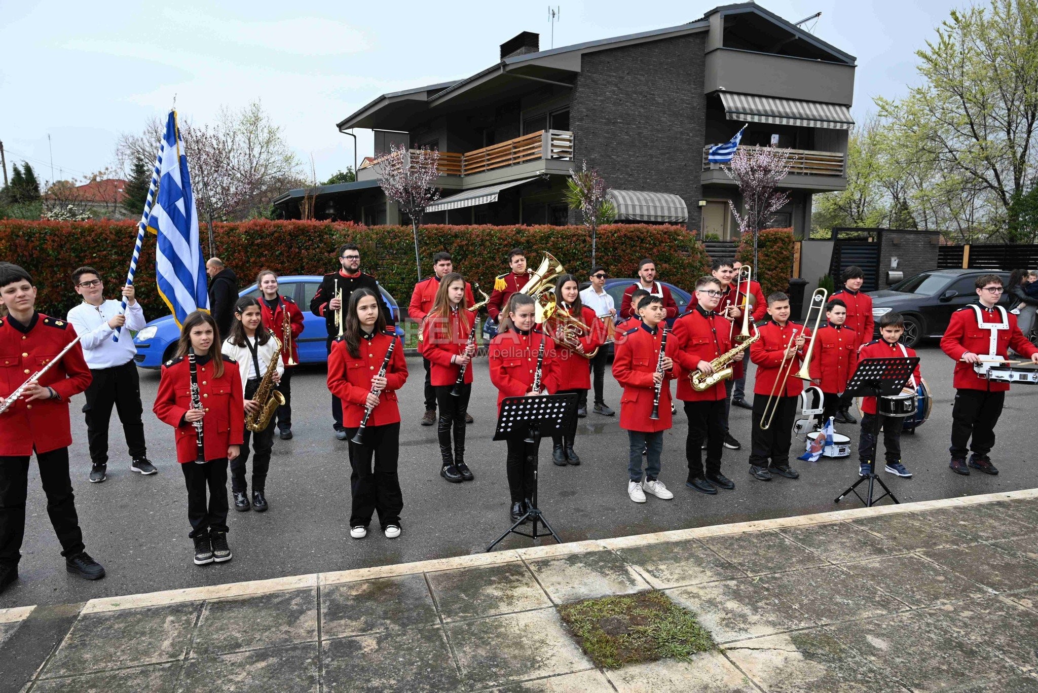 Δοξολογία στον Ιερό Ναό Αγίου Στεφάνου Σκύδρας, επιμνημόσυνη δέηση και κατάθεση στεφάνων