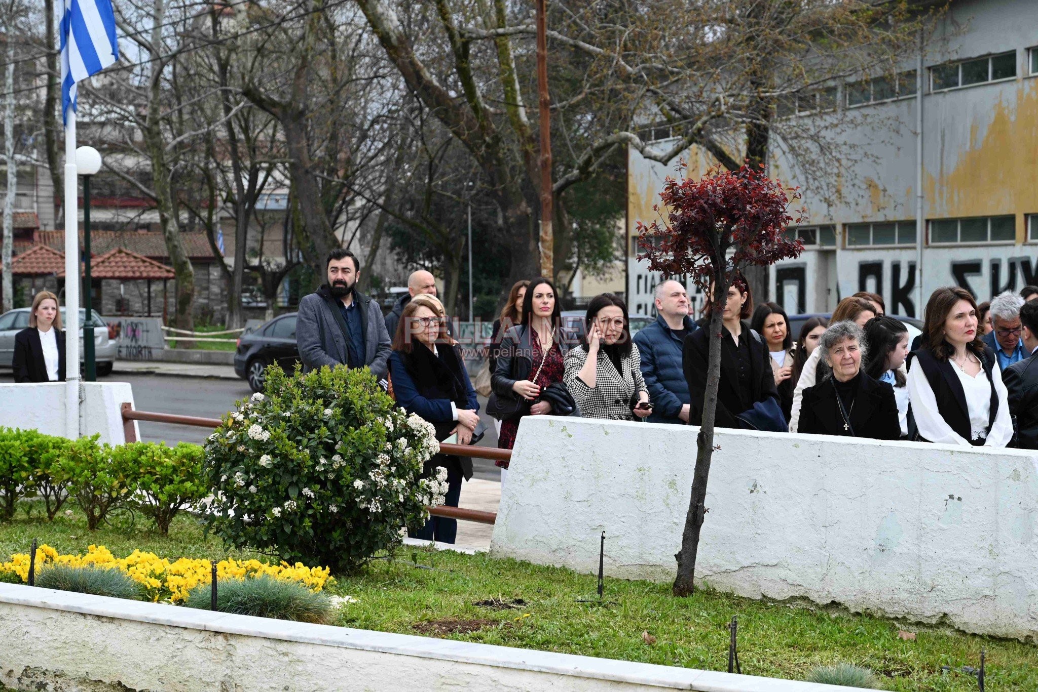 Δοξολογία στον Ιερό Ναό Αγίου Στεφάνου Σκύδρας, επιμνημόσυνη δέηση και κατάθεση στεφάνων