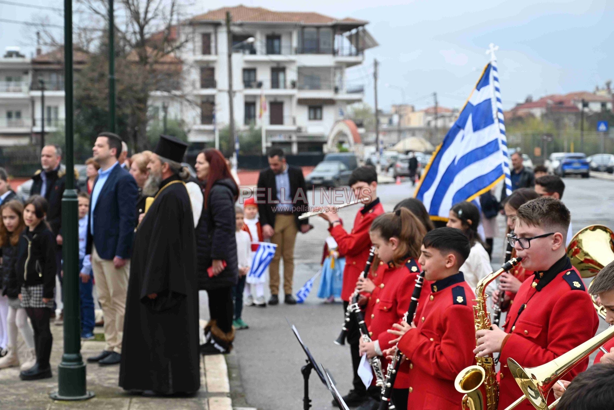 Δοξολογία στον Ιερό Ναό Αγίου Στεφάνου Σκύδρας, επιμνημόσυνη δέηση και κατάθεση στεφάνων