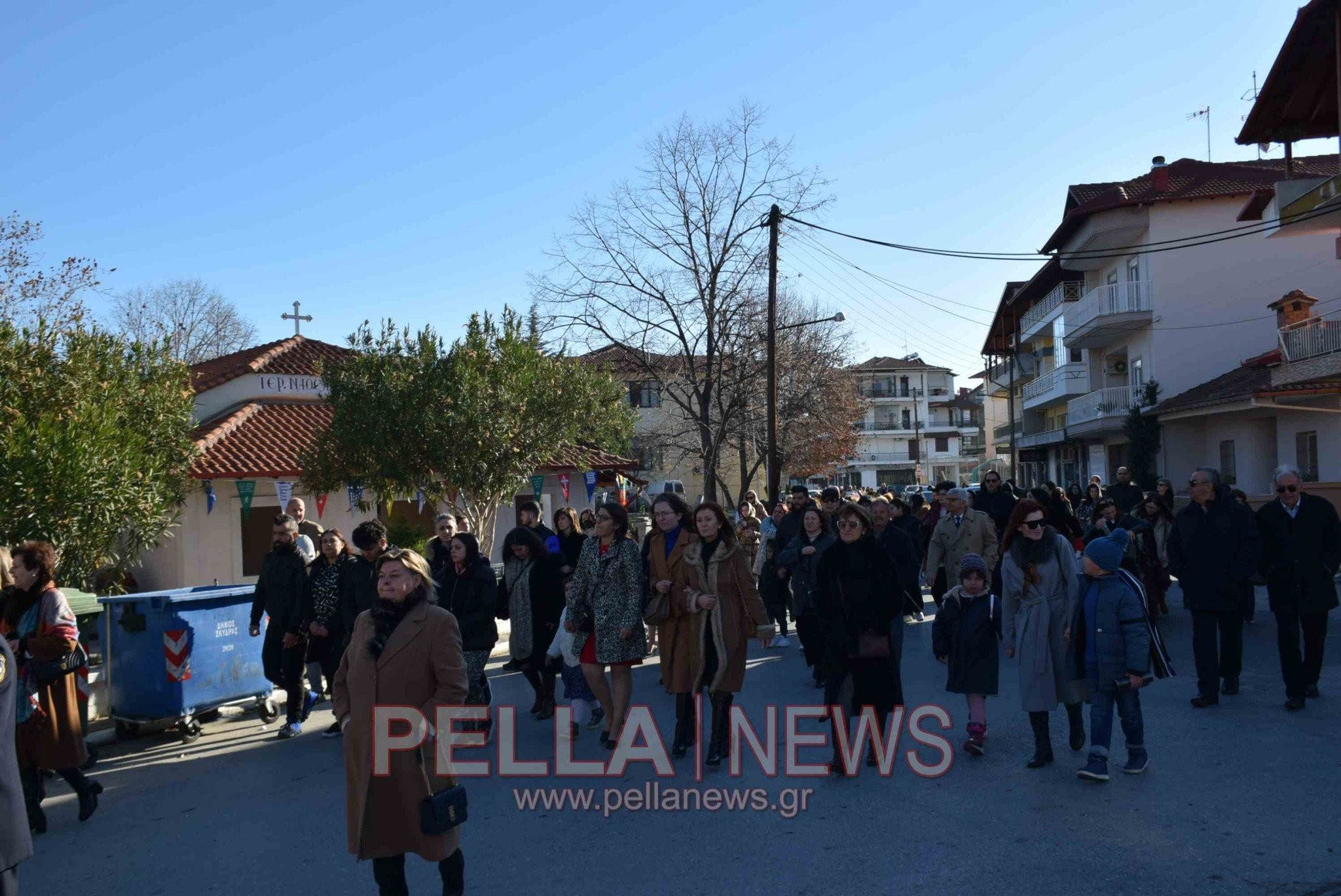 Σκύδρα: Ο μικρός Αλέξανδρος έπιασε τον Σταυρό