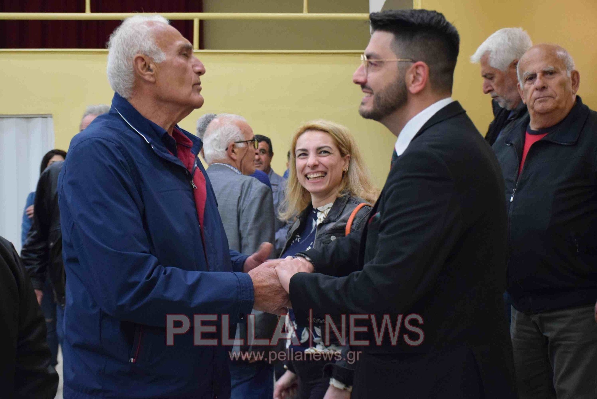 Θερμή υποδοχή για τον Αντώνη Ξυλουργίδη στη Σκύδρα