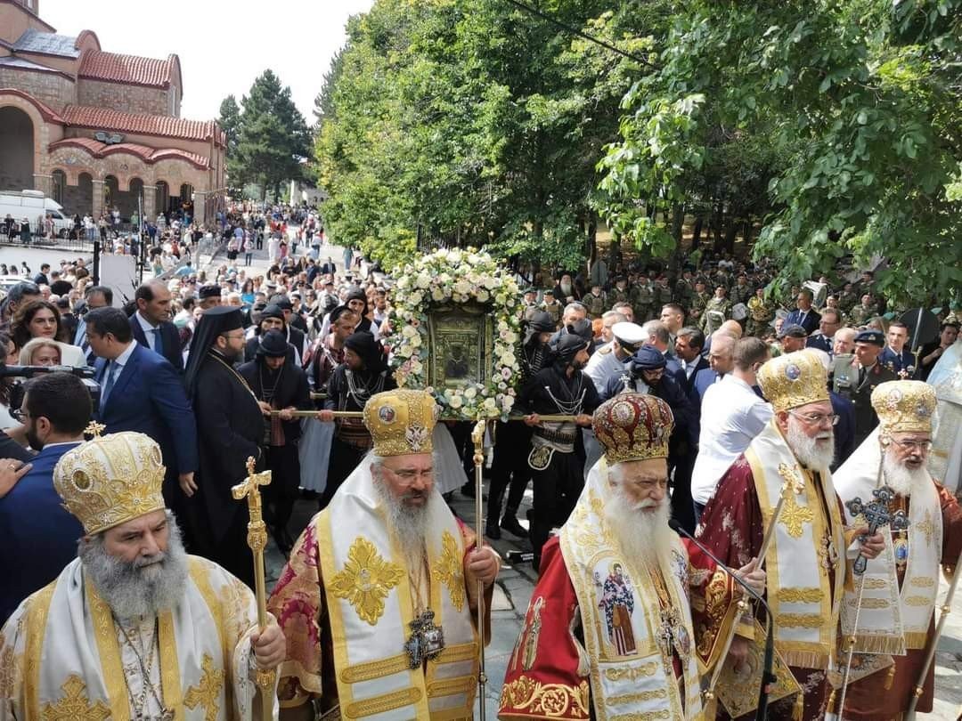 Στην Παναγία Σουμελά ο Διονύσης Σταμενίτης