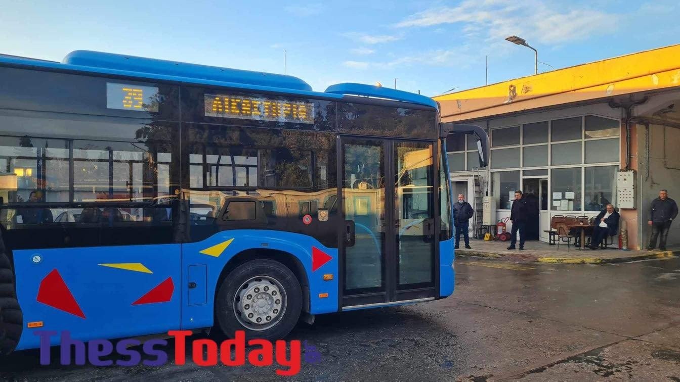 Θεσσαλονίκη: Στην κυκλοφορία σχεδόν 300 αστικά καθημερινά