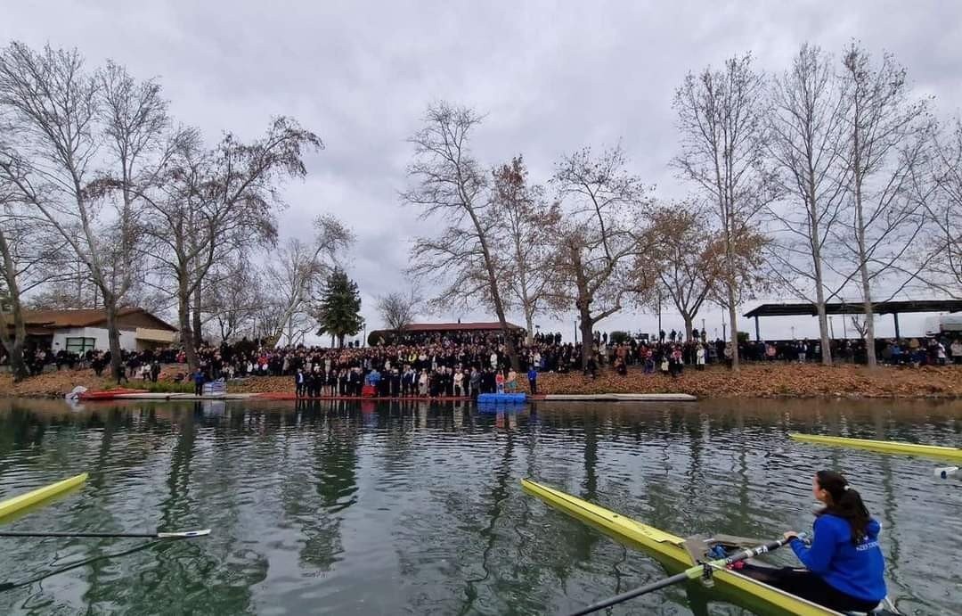 O Αγιασμός των Υδάτων στον Λουδία (φώτος)