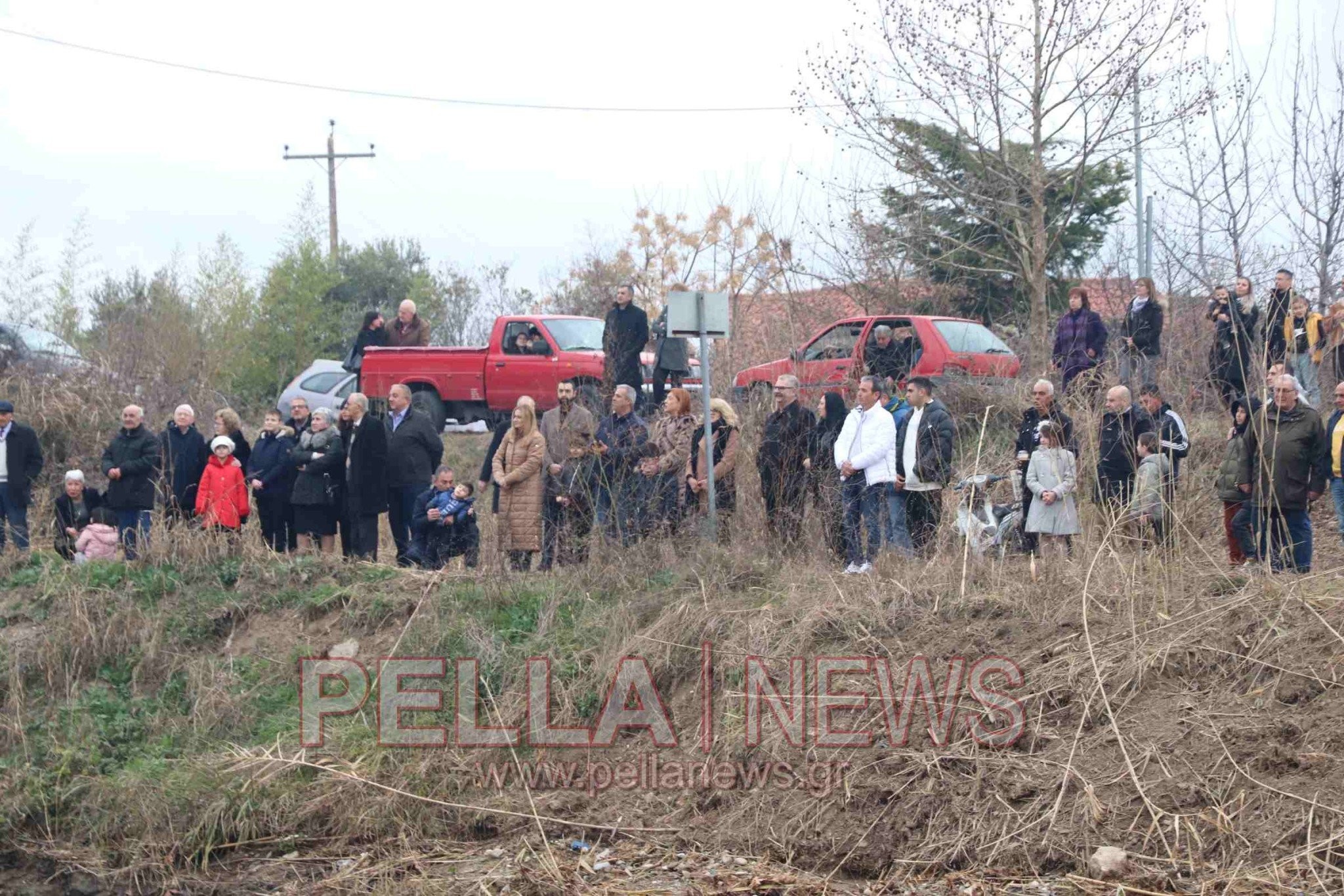 Ο αγιασμός των υδάτων στη Σκύδρα