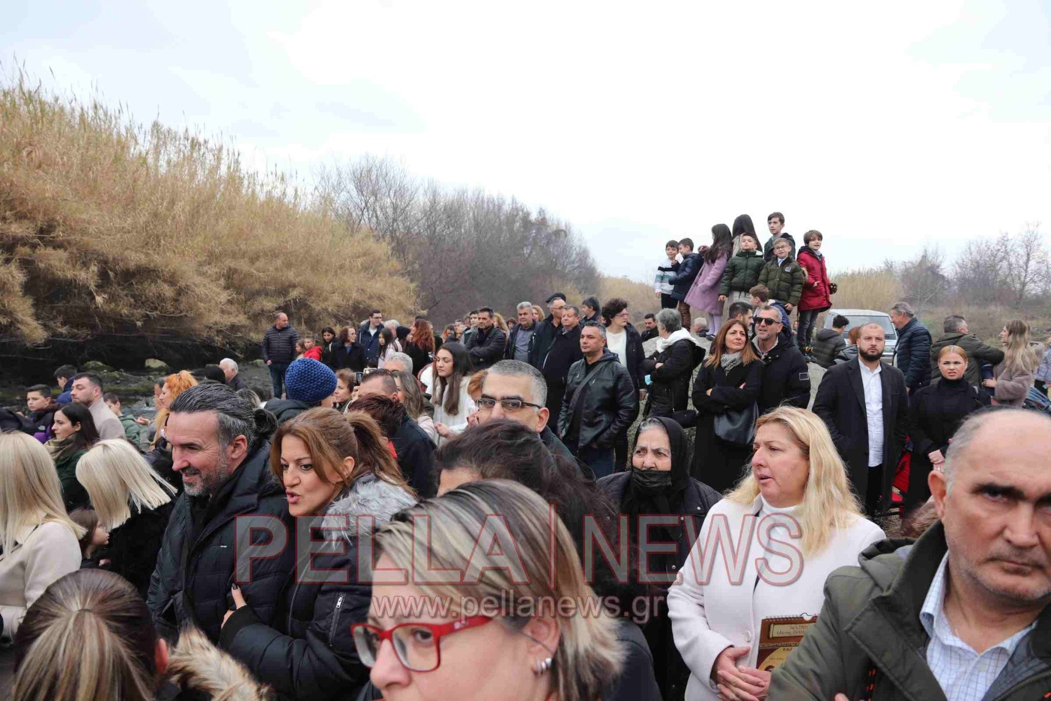 Ο αγιασμός των υδάτων στη Σκύδρα