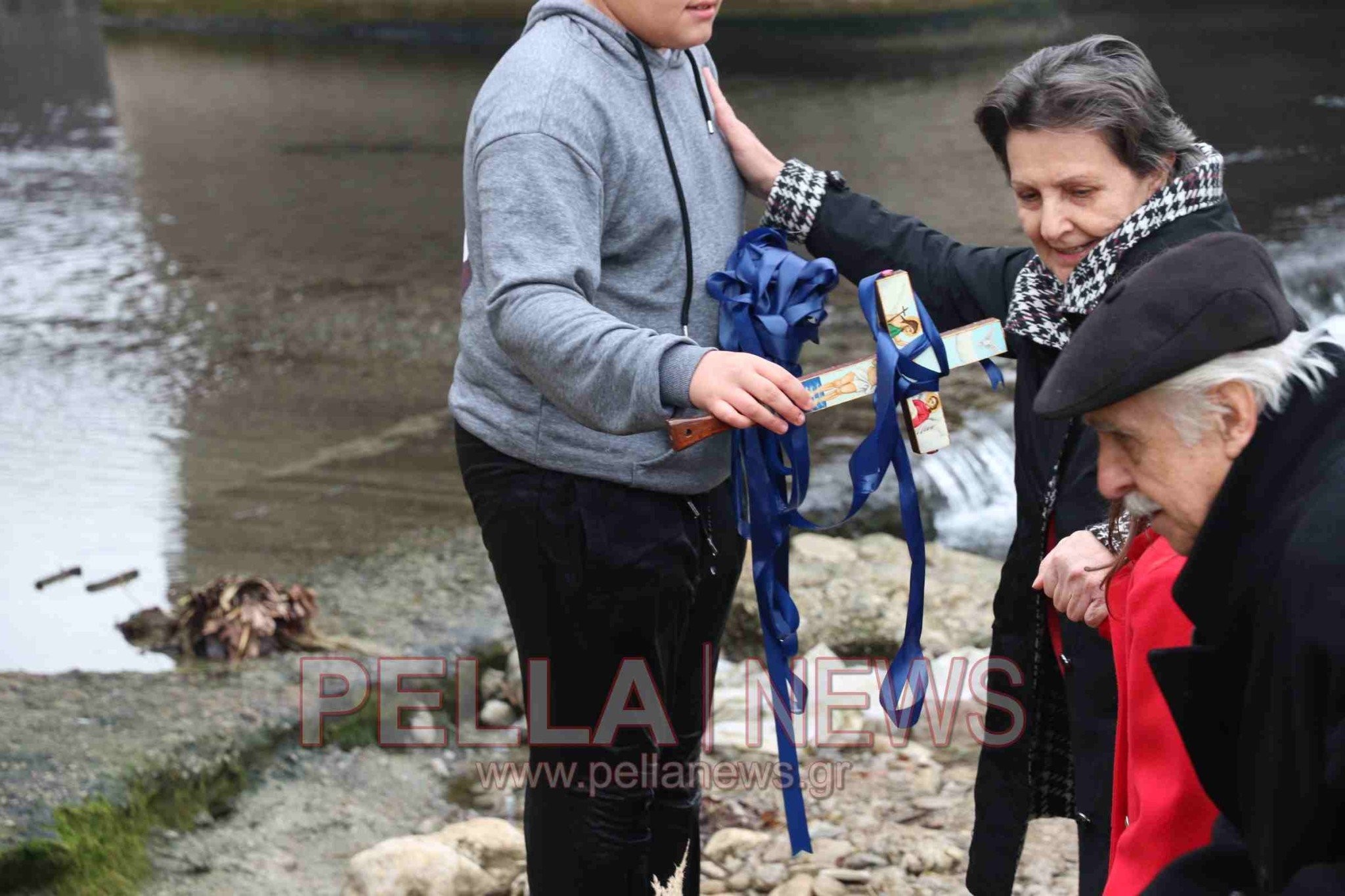 Ο αγιασμός των υδάτων στη Σκύδρα