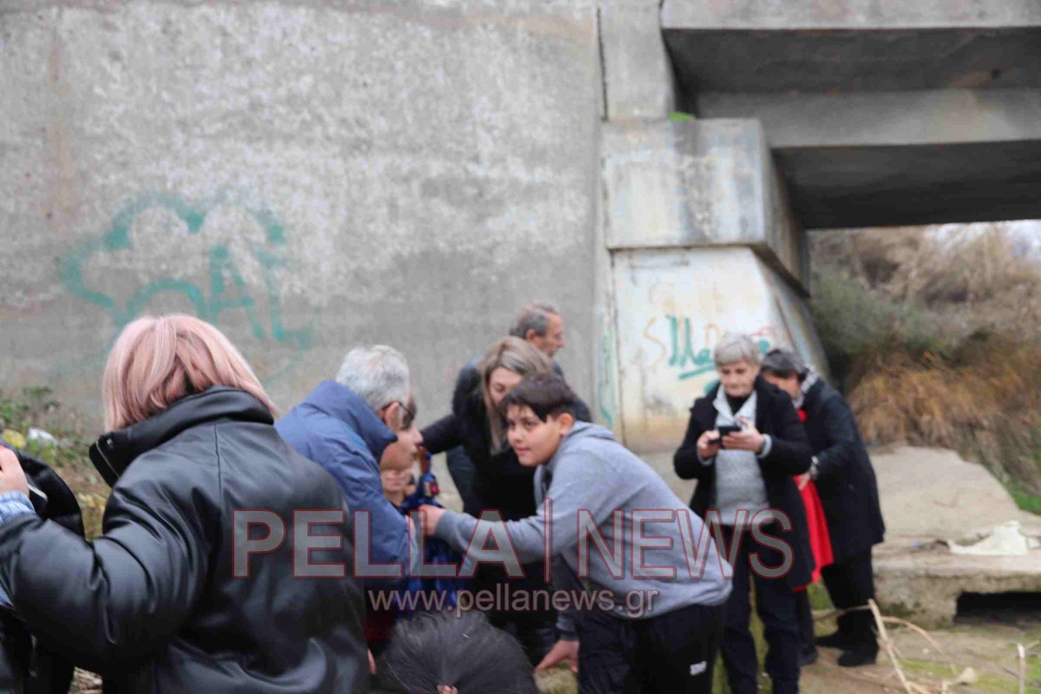 Ο αγιασμός των υδάτων στη Σκύδρα