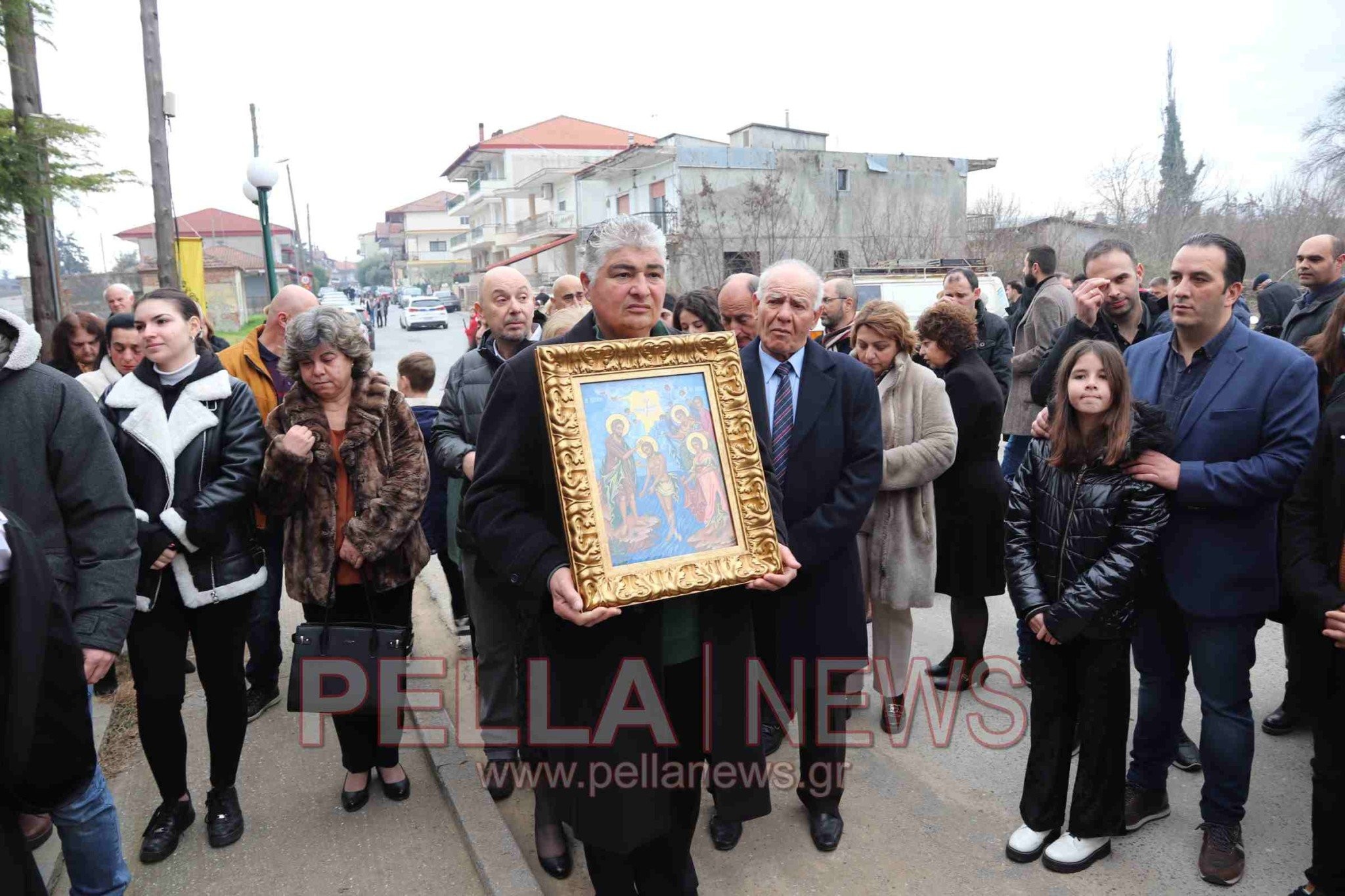 Ο αγιασμός των υδάτων στη Σκύδρα