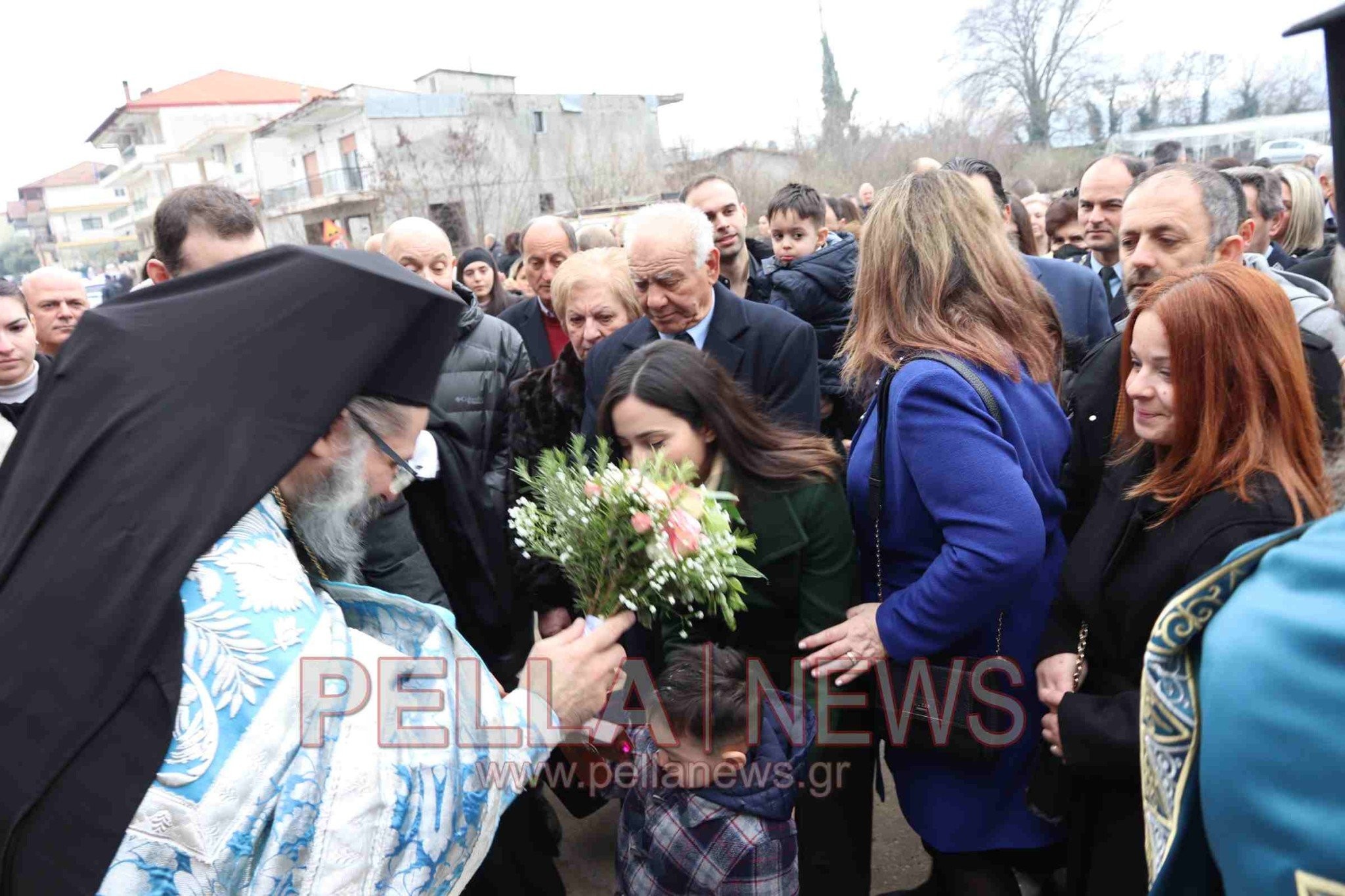 Ο αγιασμός των υδάτων στη Σκύδρα