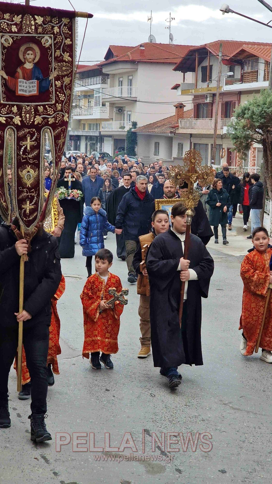 Ο αγιασμός των υδάτων στη Σκύδρα