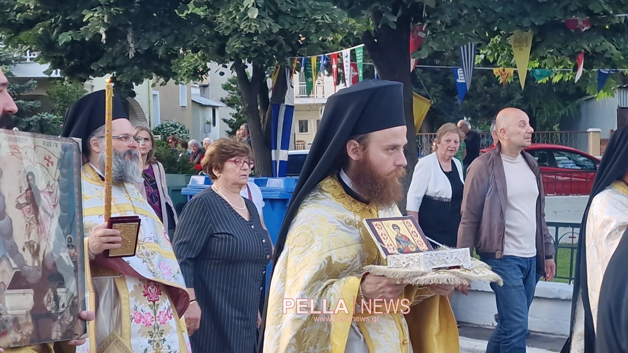 Στους εορτασμούς του Αγίου Γεωργίου ο πατήρ Δαυίδ