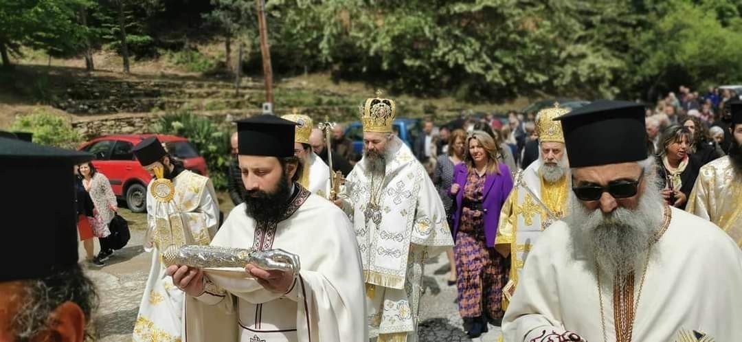 Πανηγυρίζει η Αγία Σοφία στην Κλεισούρα Καστορίας