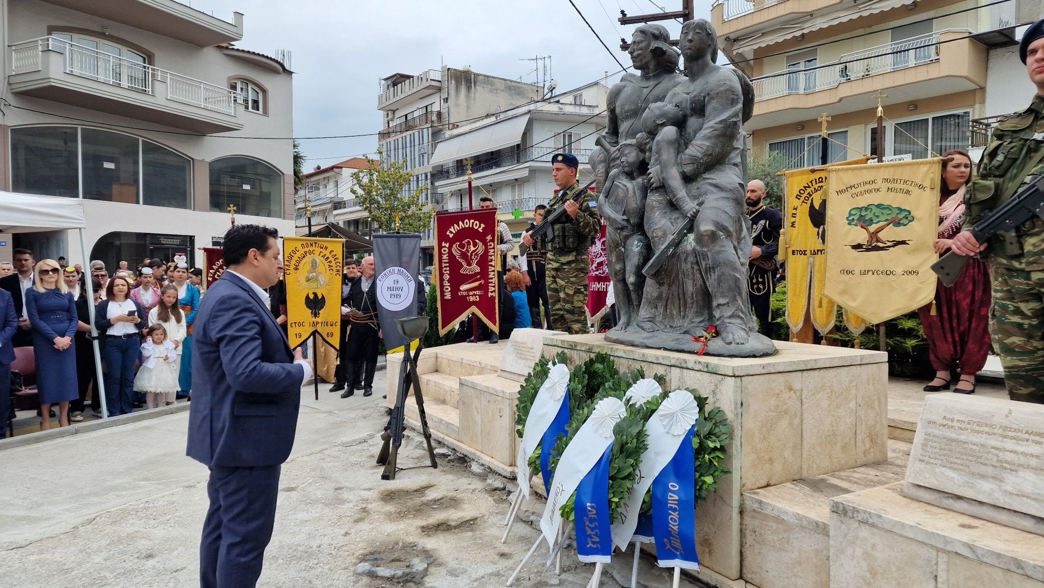 Τίμησε τη Γενοκτονία ο Δήμαρχος Έδεσσας Γιάννης Τσεπκεντζής