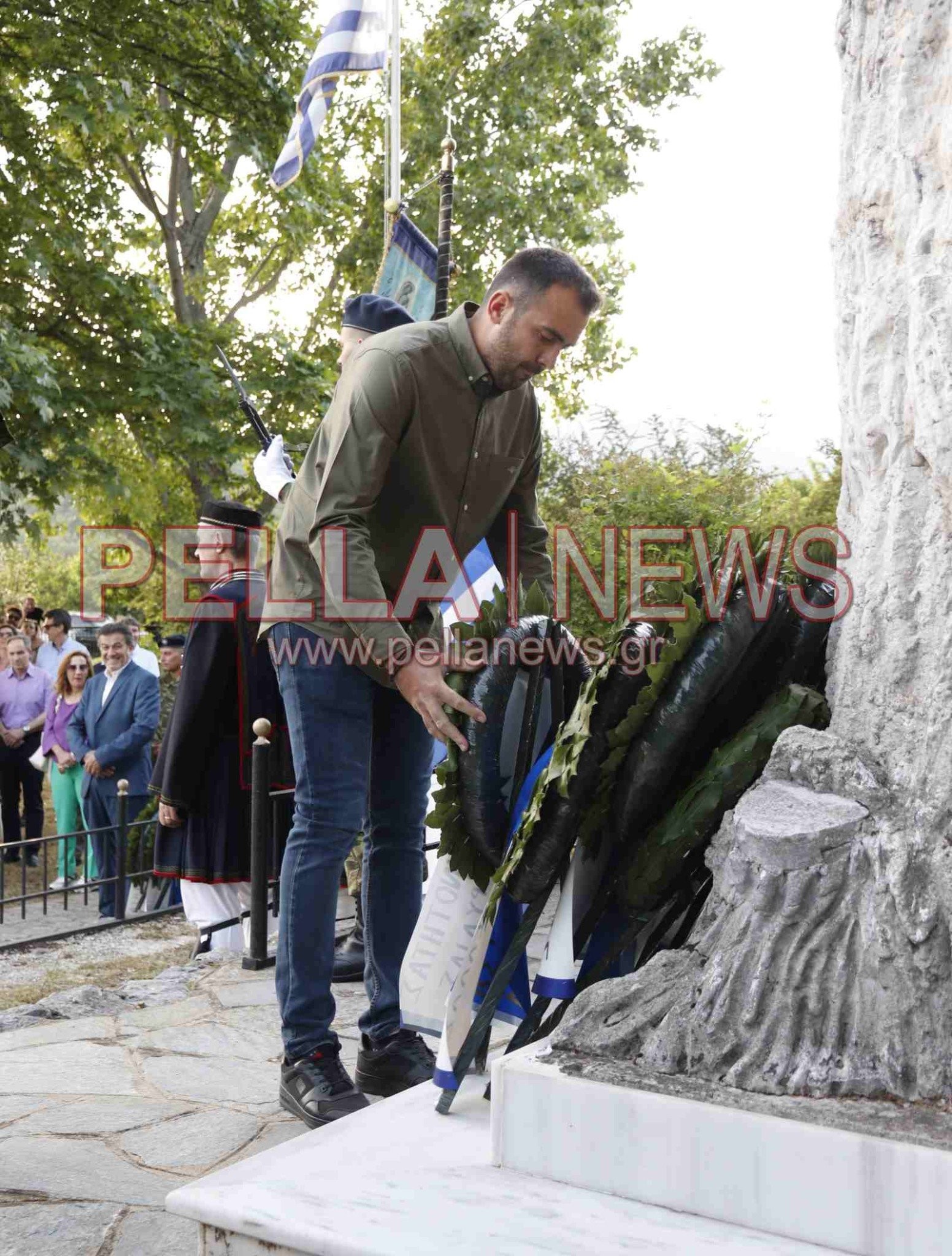 "Η Μακεδονία είναι μία και είναι ελληνική" – ετήσιο μνημόσυνο των Μακεδονομάχων Καπετάν Άγρα και Αντώνη Μίγκα (βίντεο/φωτογραφίες)