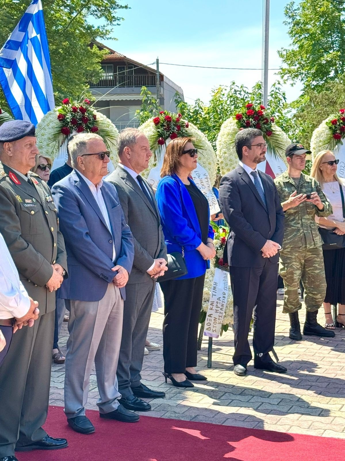 ΥφΑΑΤ, Διονύσης Σταμενίτης: «Κλίνουμε ευλαβικά το γόνυ στον ήρωα, αγωνιστή του Έθνους μας, Κωνσταντίνο Τσιτιρίδη»